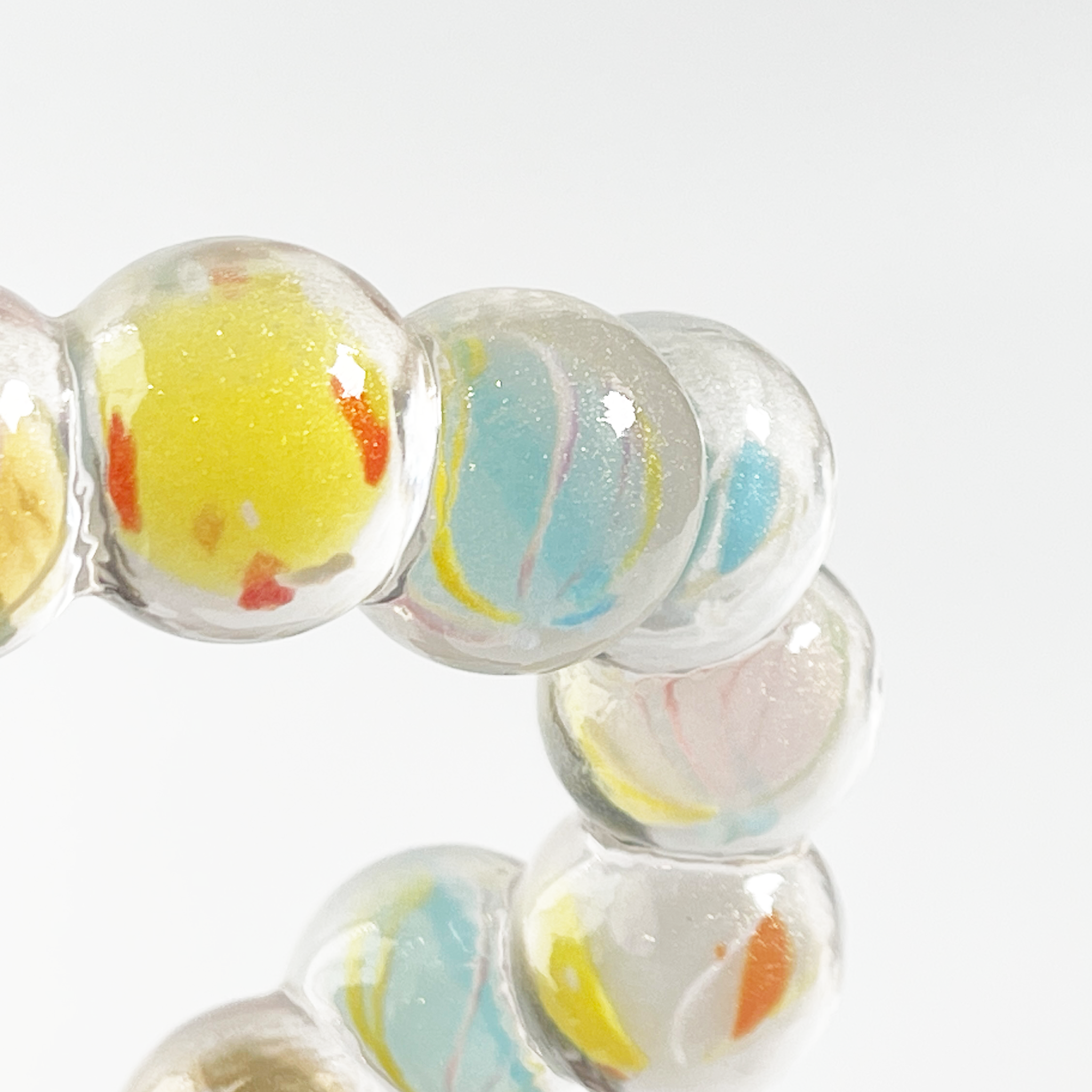 Water Balloon Bracelet Clear multi【予約販売:2026年3月~5月発送予定】