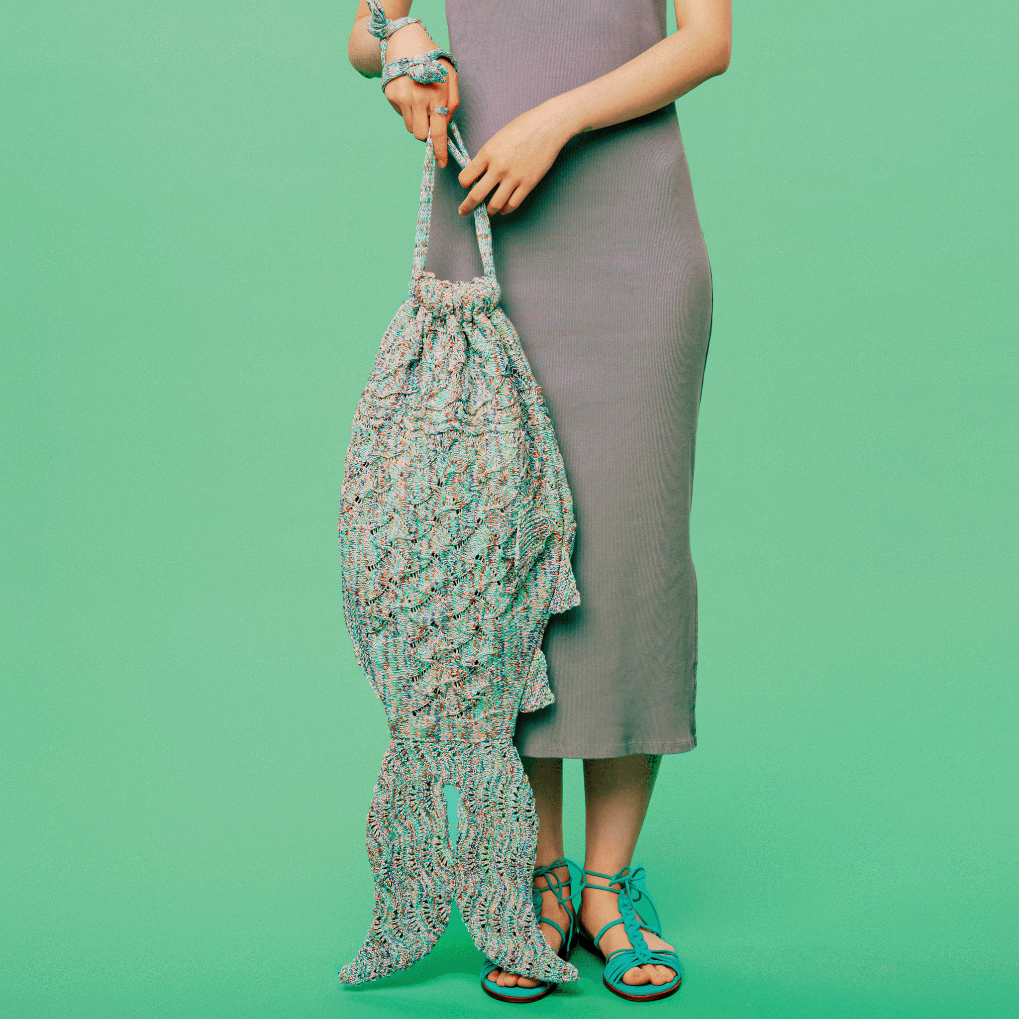 Fish tote bag Bubble