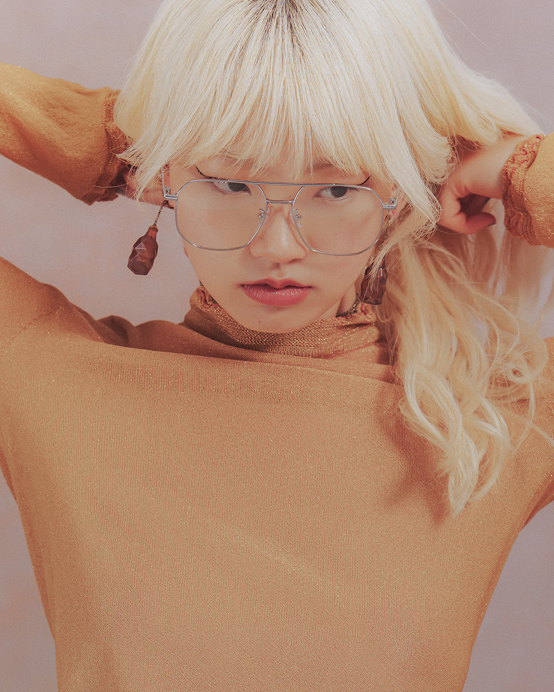 Beer bottle Earrings ( Set ) Brown【予約販売:2026年9月~10月発送予定】