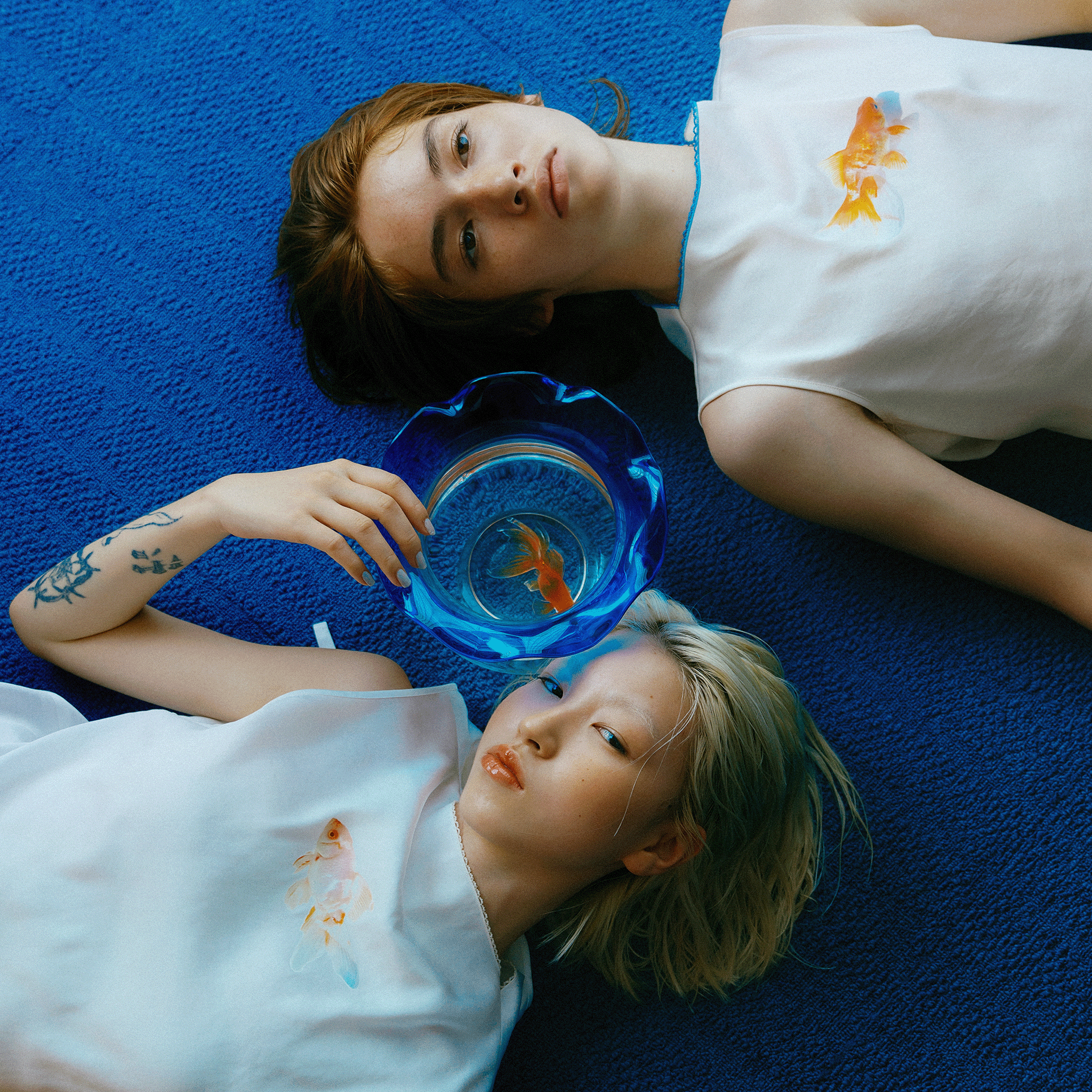 Goldfish bowl tank top White Goldfish【予約販売:2026年3月~5月発送予定】