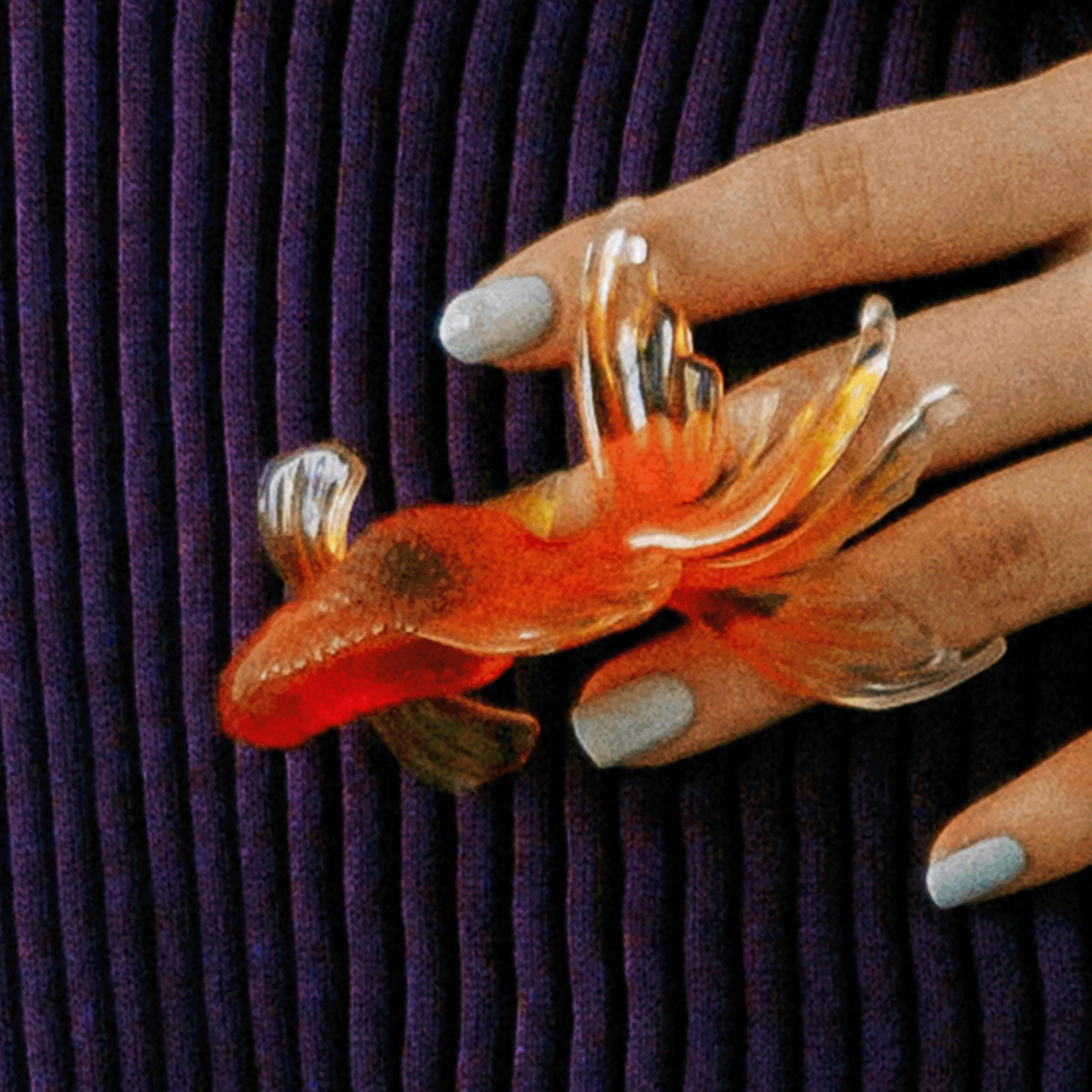 Goldfish Frame Nail Ring (Goldfish)【予約販売:2026年3月~5月発送予定】