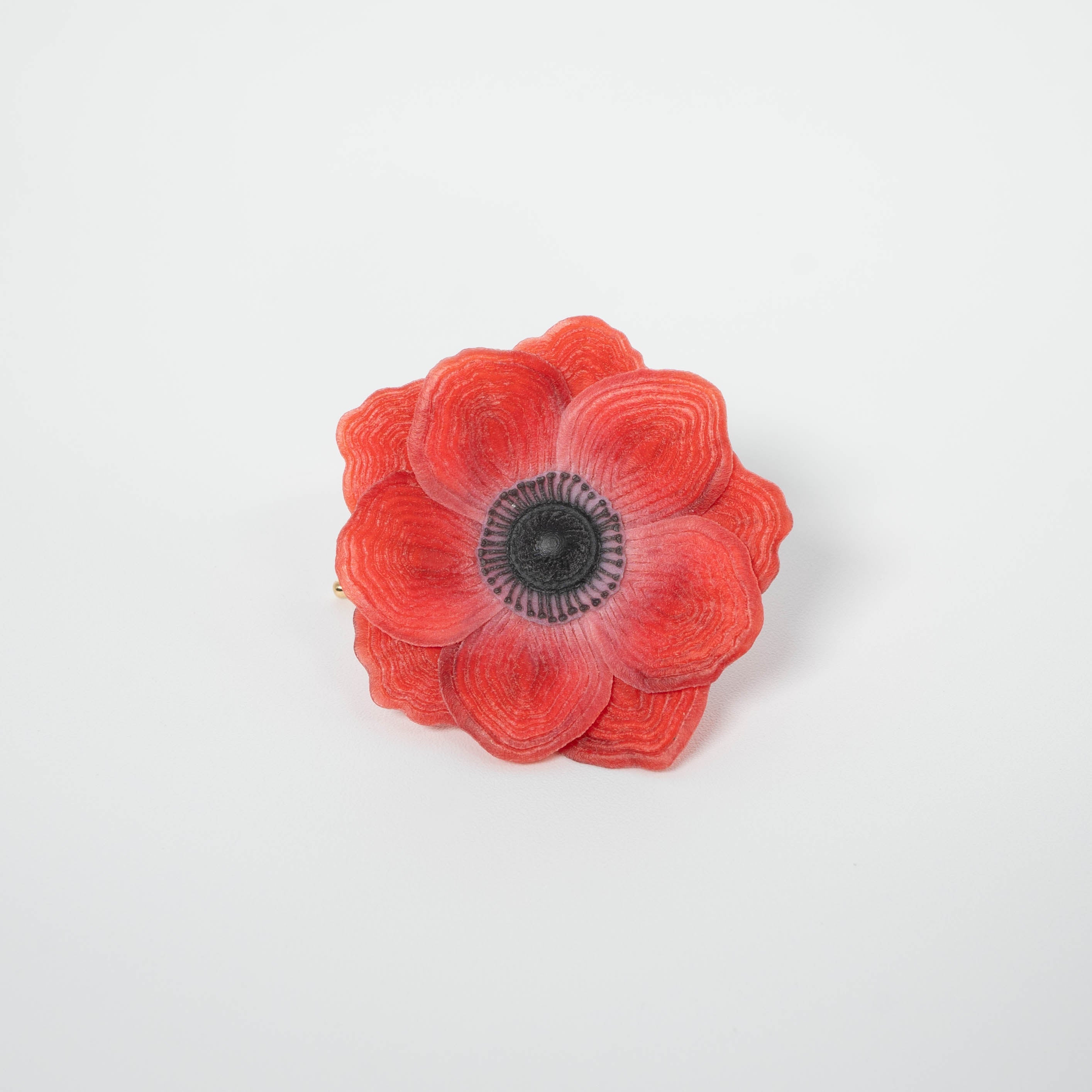 Anemone Hair cuff - M - Red