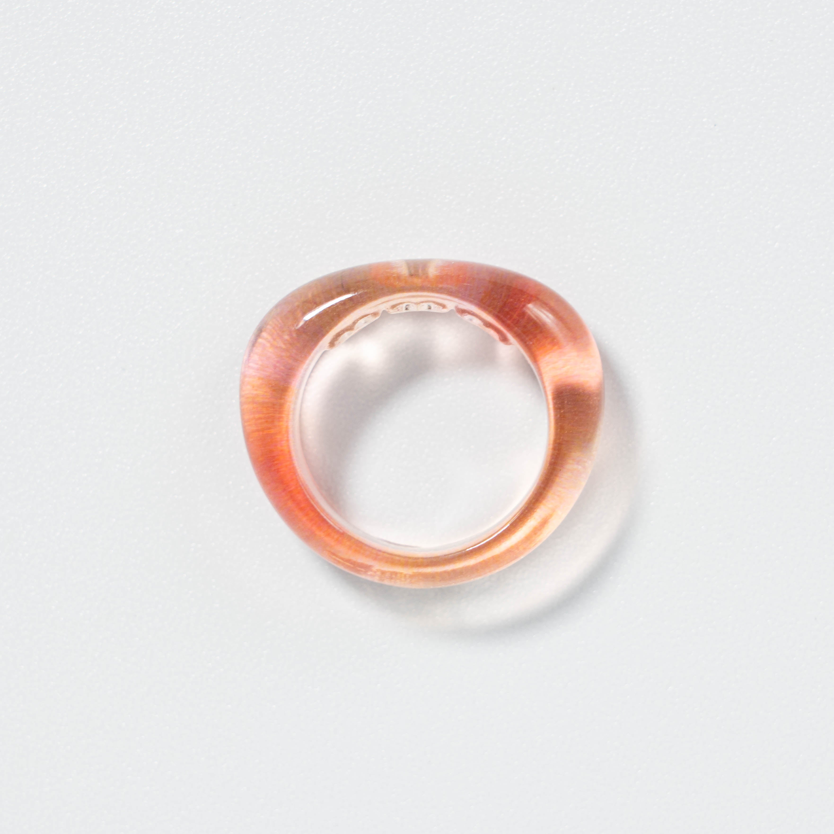 Stamp ring ♡♡♡ Orange 【予約販売:2026年3月~4月発送予定】