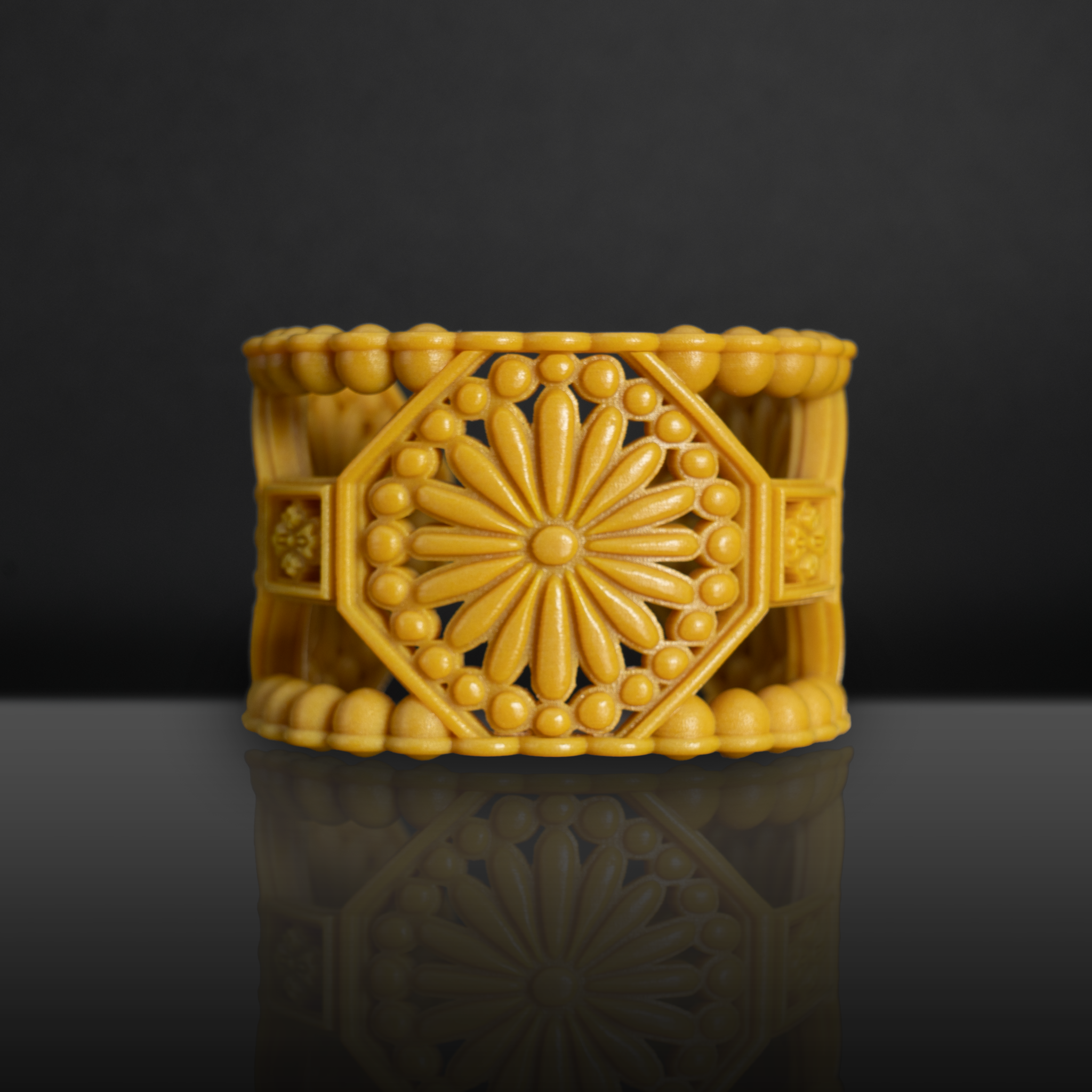 KIKU frame bracelet Yellow