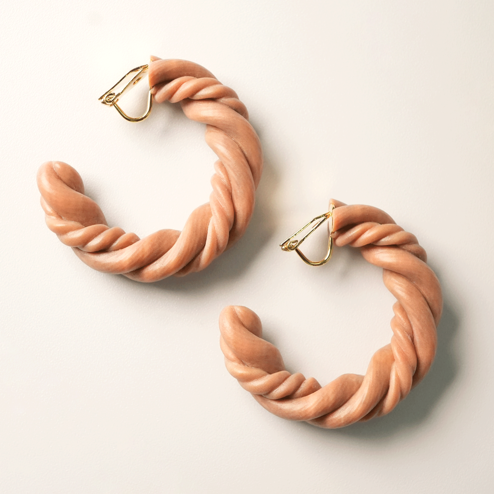 WOOD EARRINGS - M -