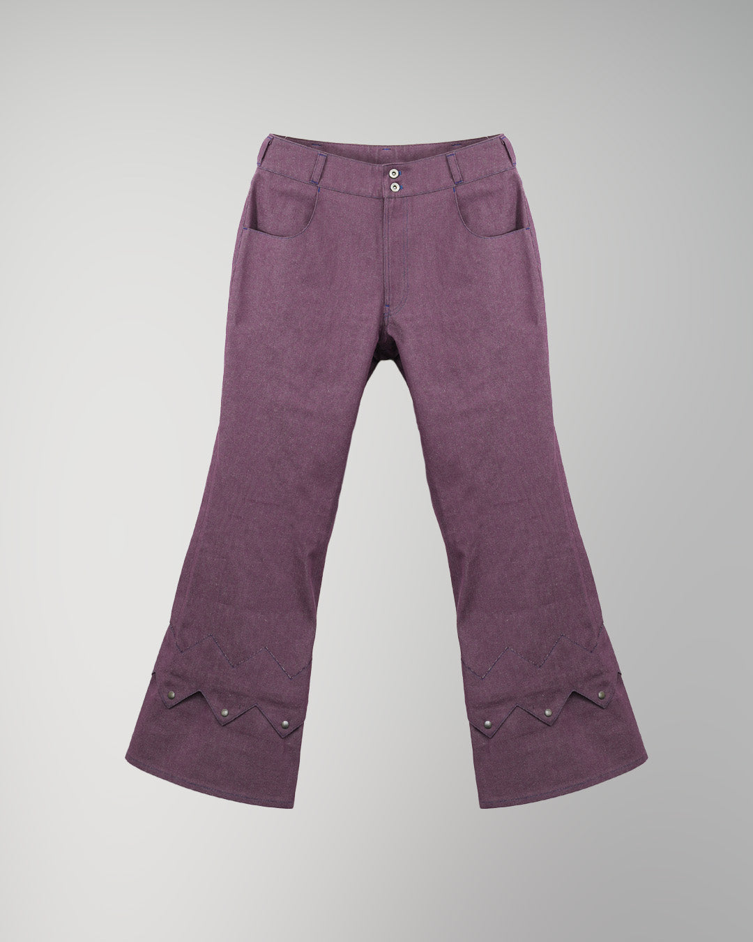 Goldfish Denim Trousers Purple