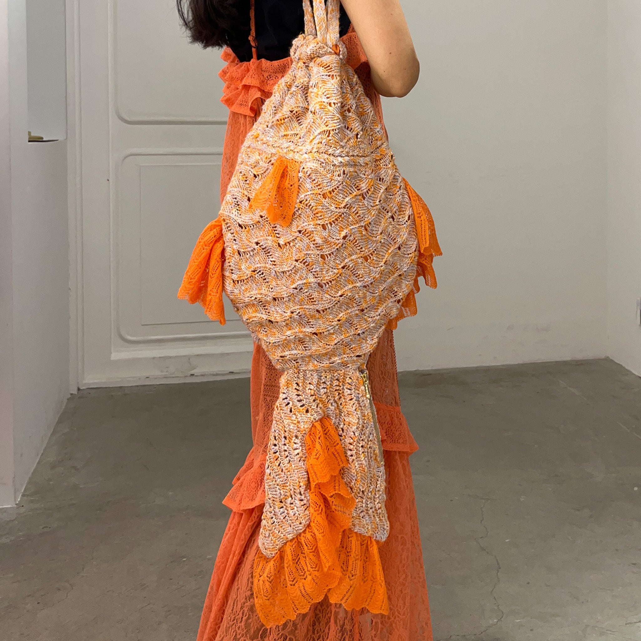 Goldfish Knit Bag Orange Goldfish【予約販売:2026年3月~5月発送予定】