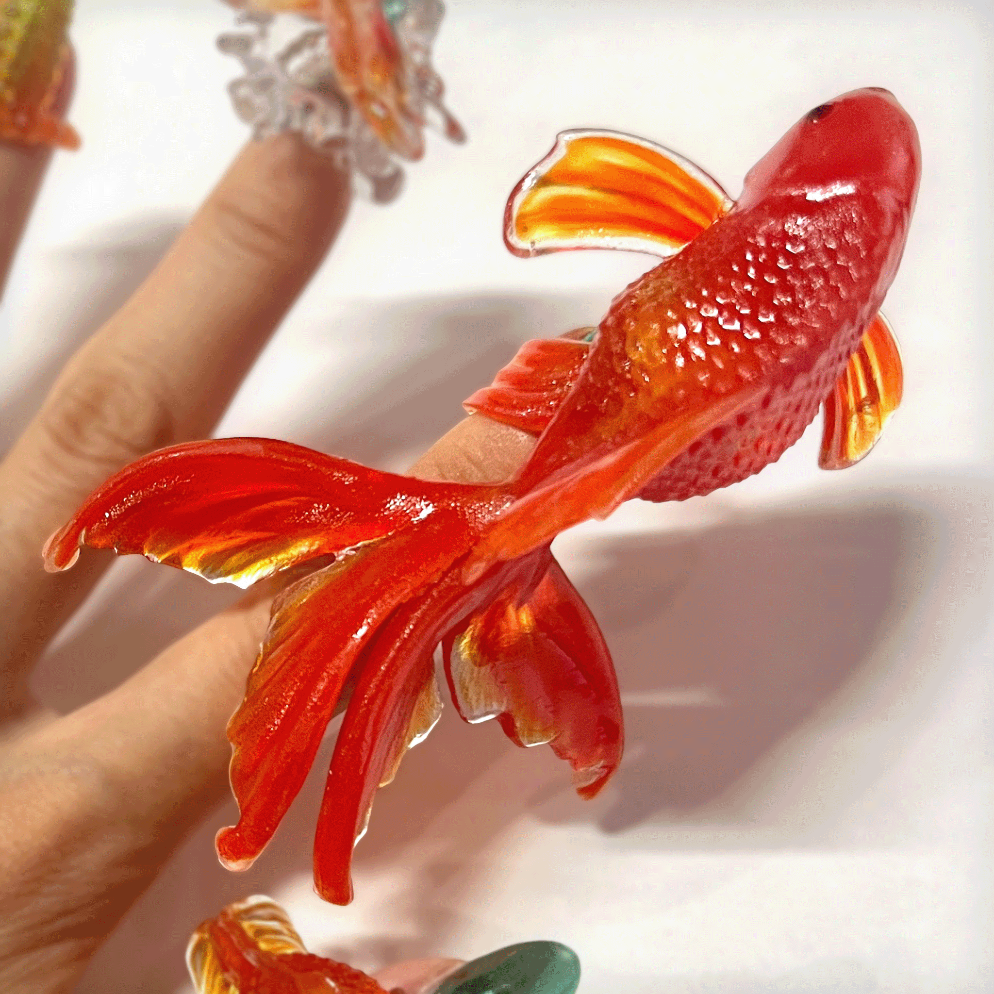 Goldfish Frame Nail Ring (Goldfish)【予約販売:2026年3月~5月発送予定】