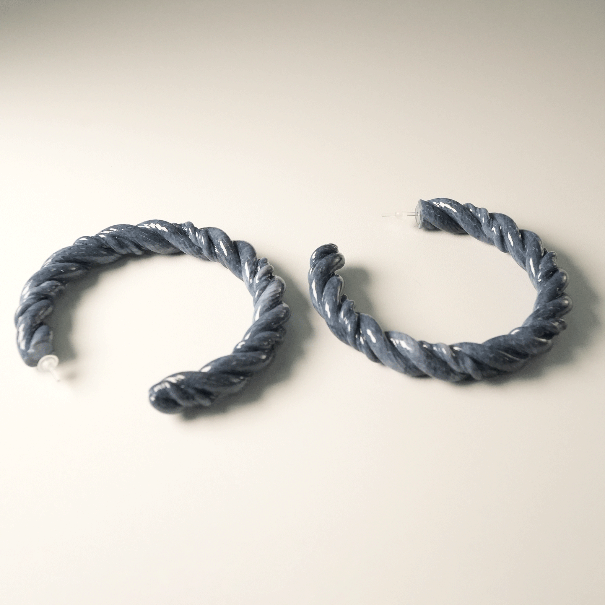 WOOD EARRINGS - L -