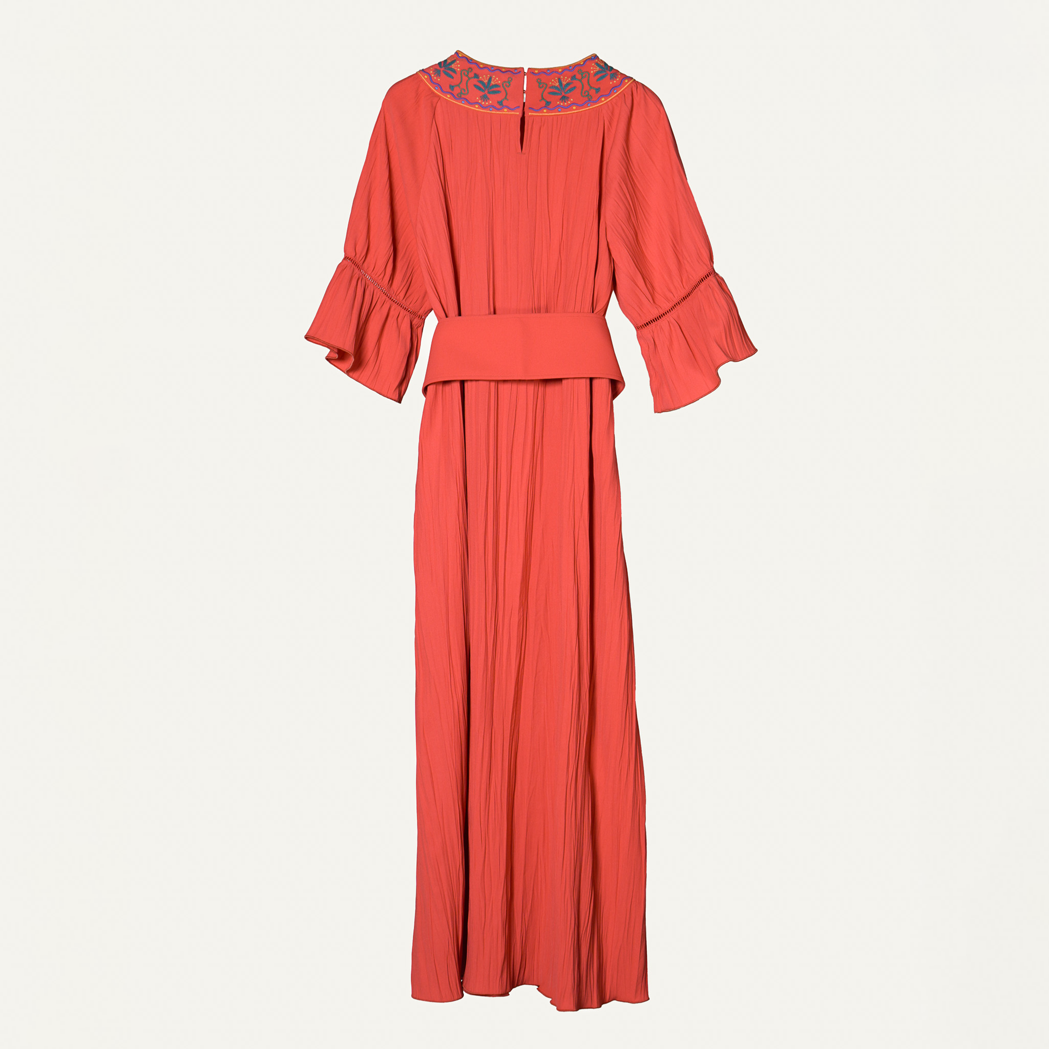 Water lily dress Red