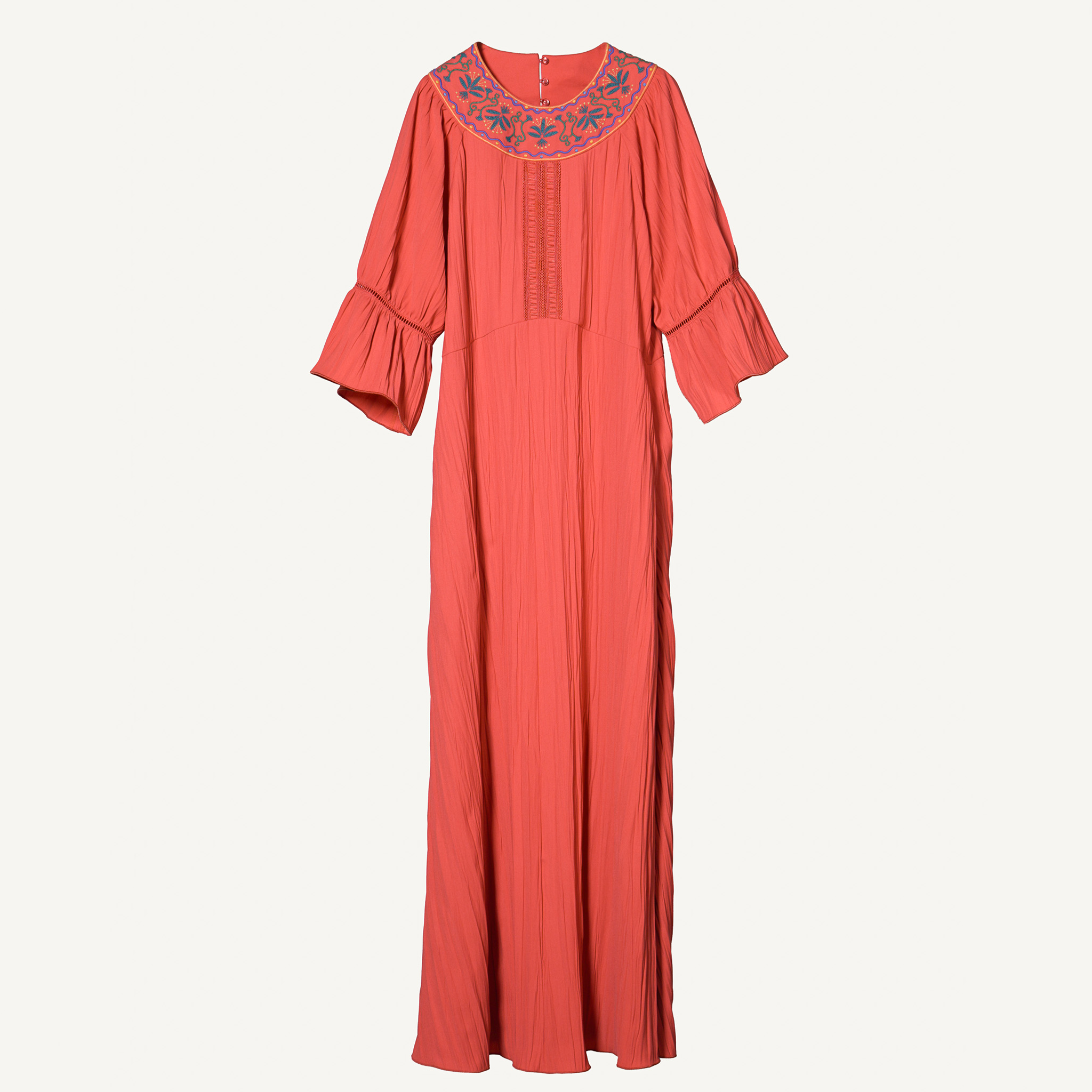 Water lily dress Red