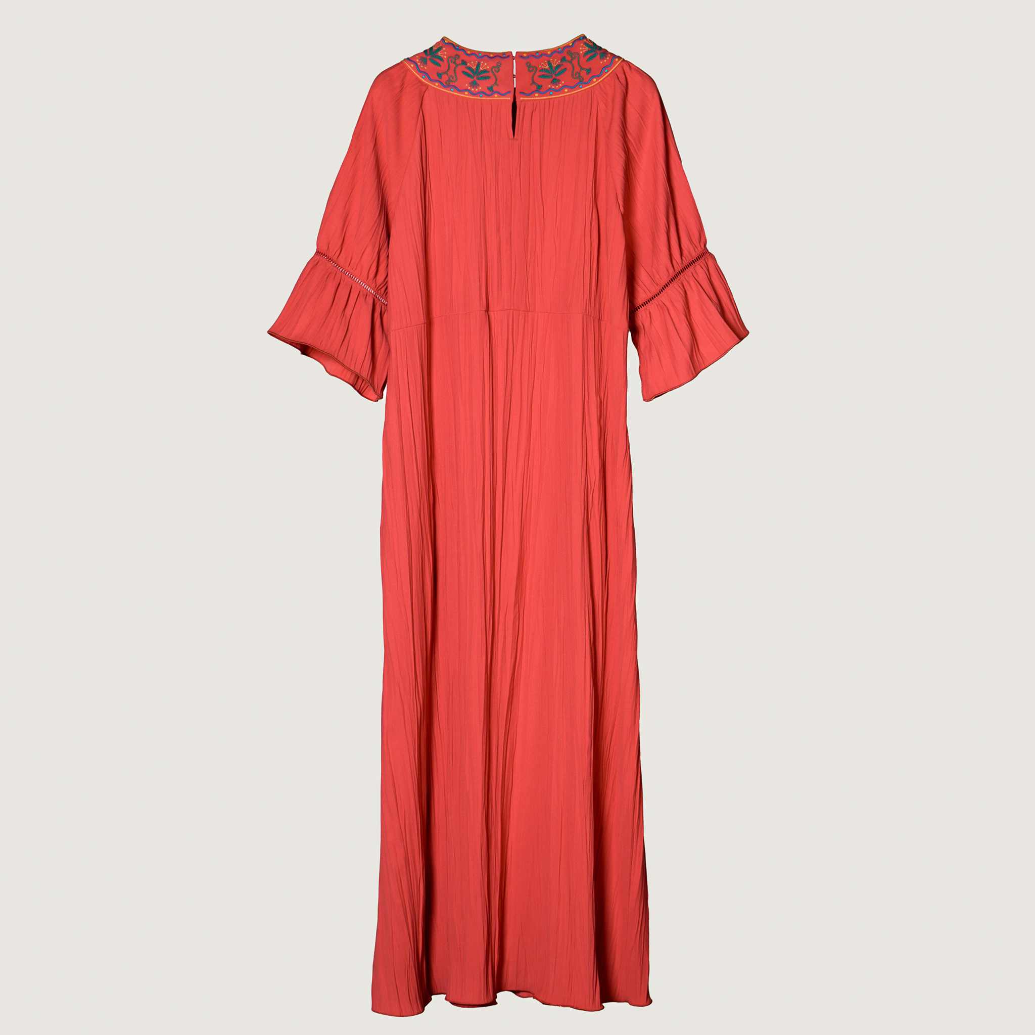 Water lily dress Red