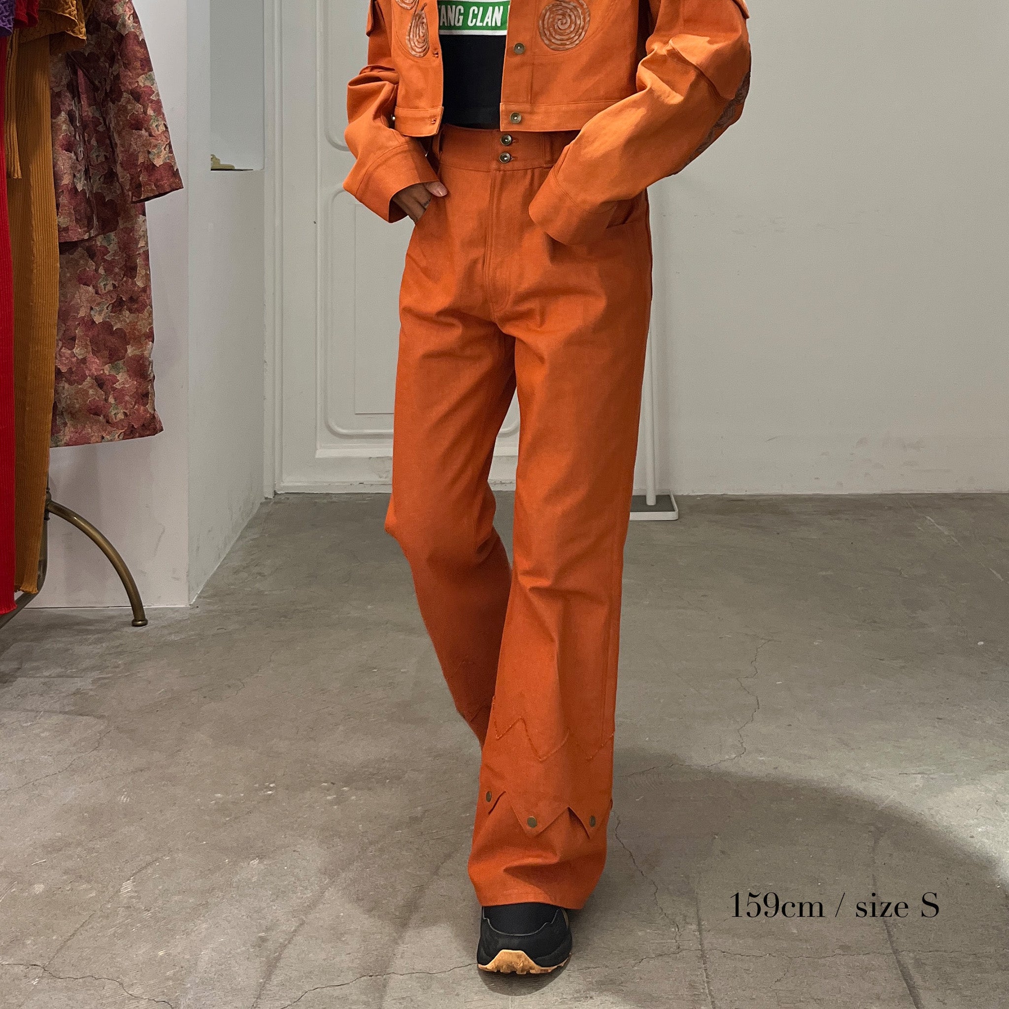 Goldfish Denim Trousers Purple【予約販売:2026年3月~5月発送予定】