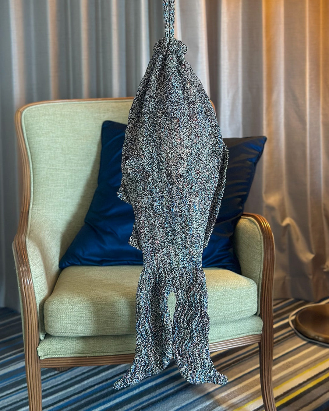 Fish tote bag Fireworks