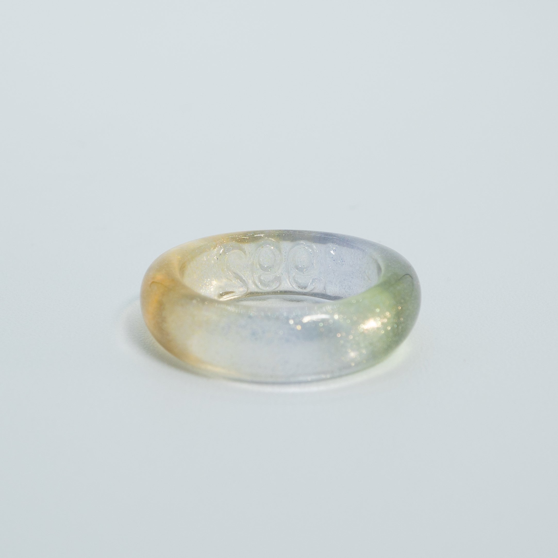 2003 RING Chronic Green Gloss Gold Glitter