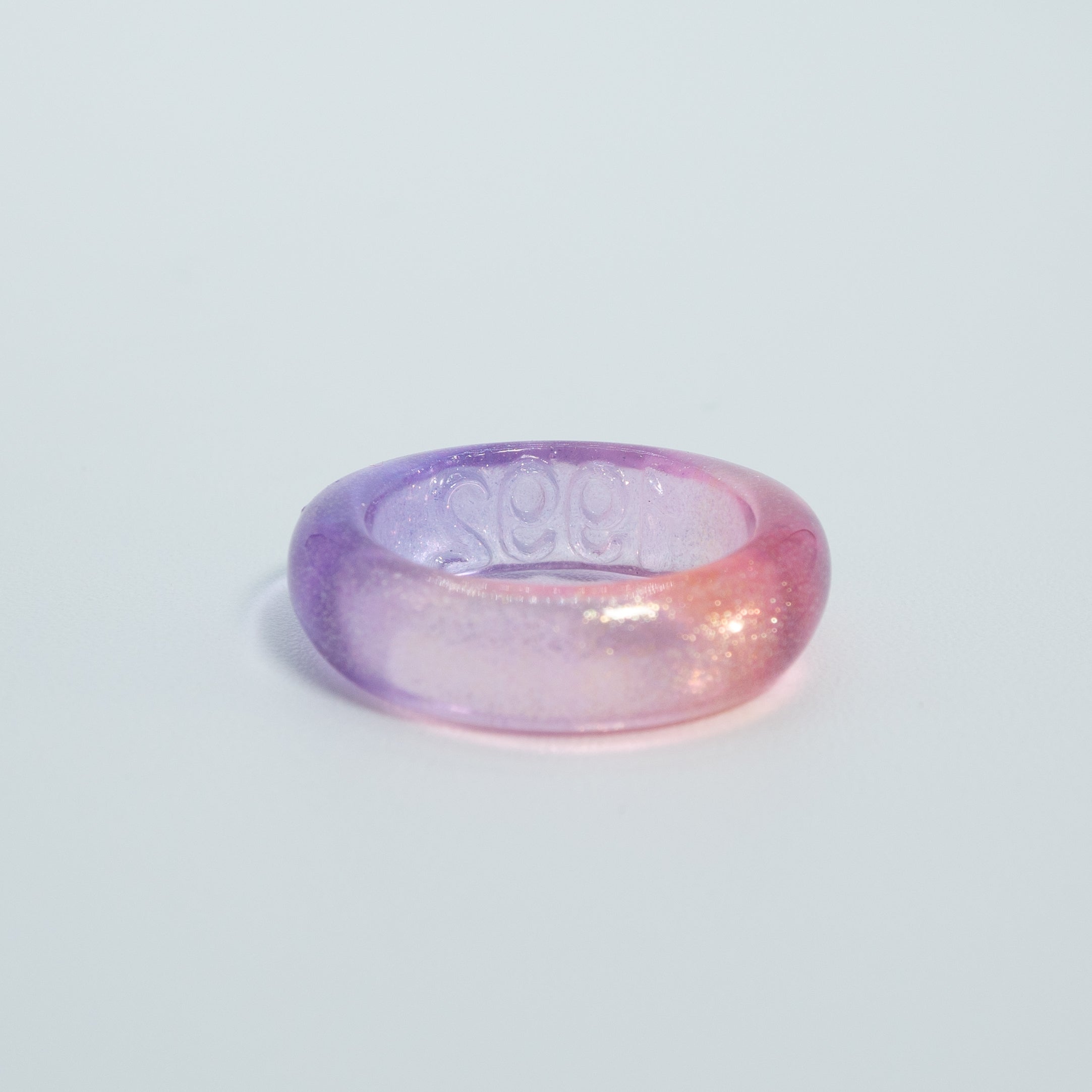 2003 RING Sunset Purple Gloss Gold Glitter