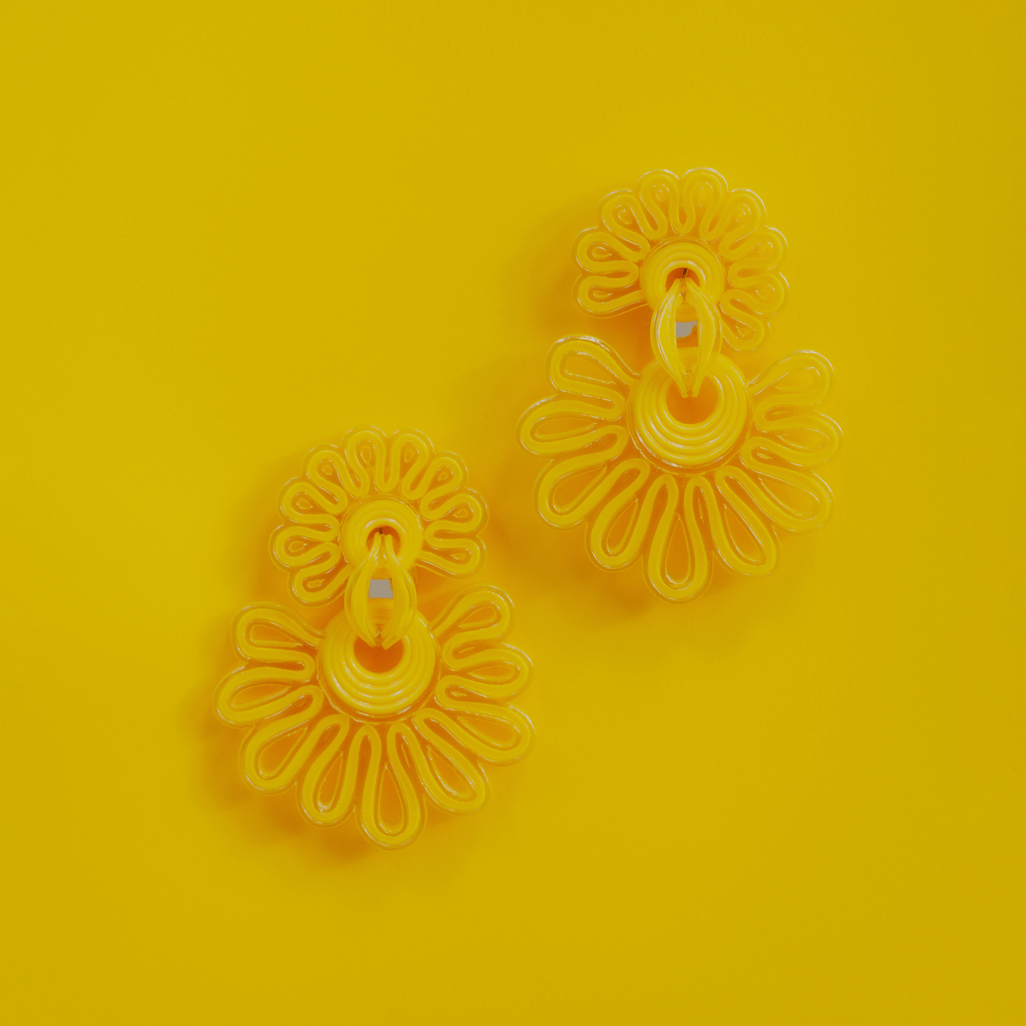 KIKU wave earrings - M -
