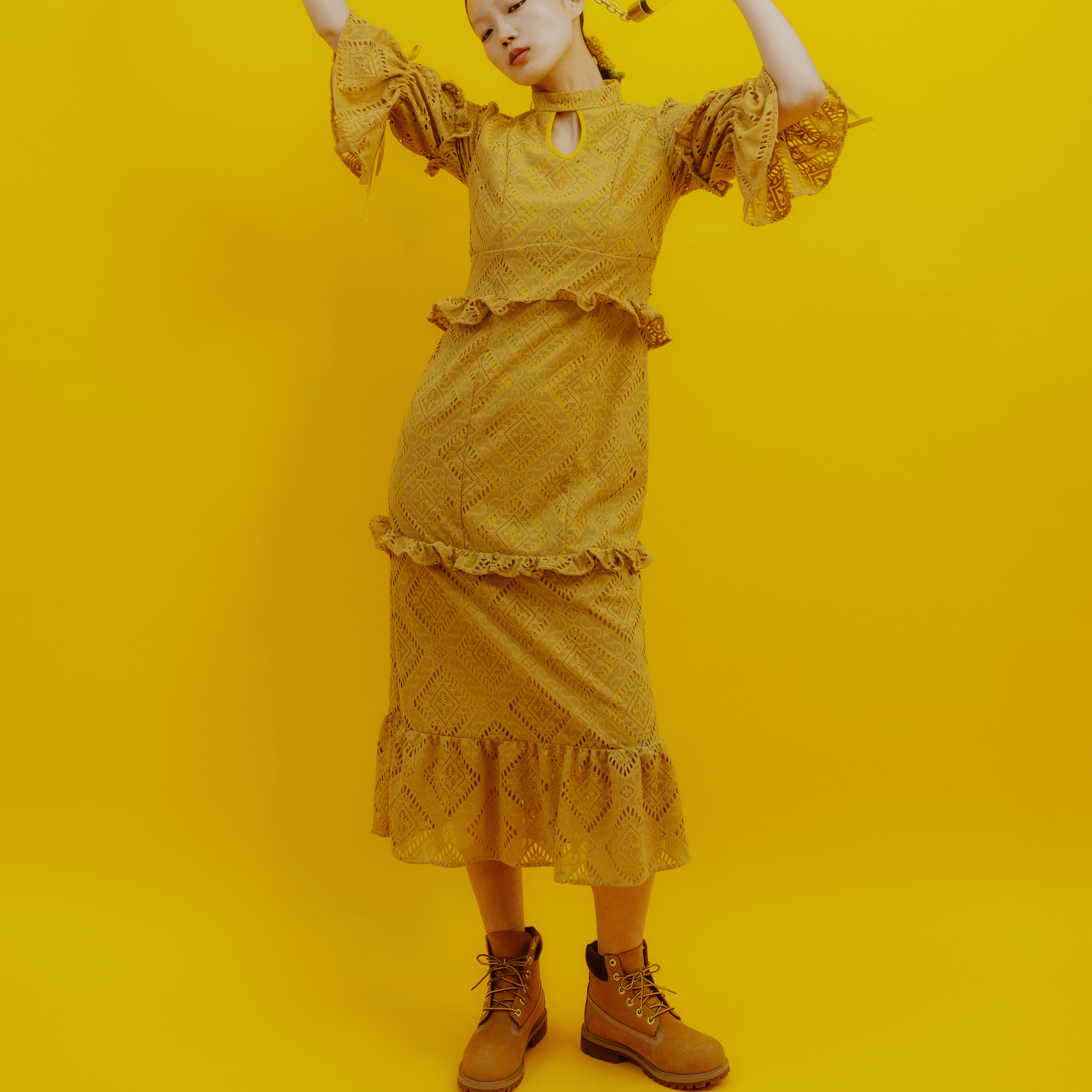 KIKU lace dress