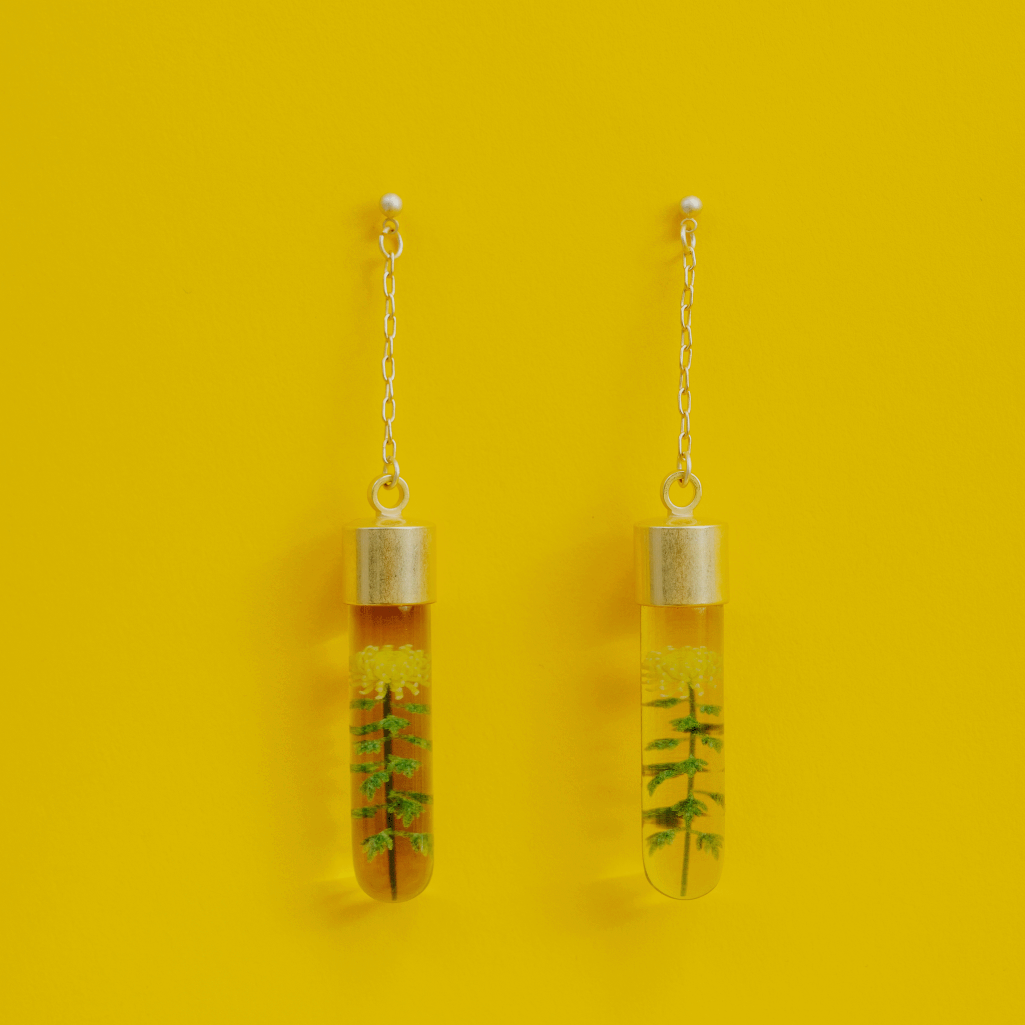 KIKU nunchucks earrings