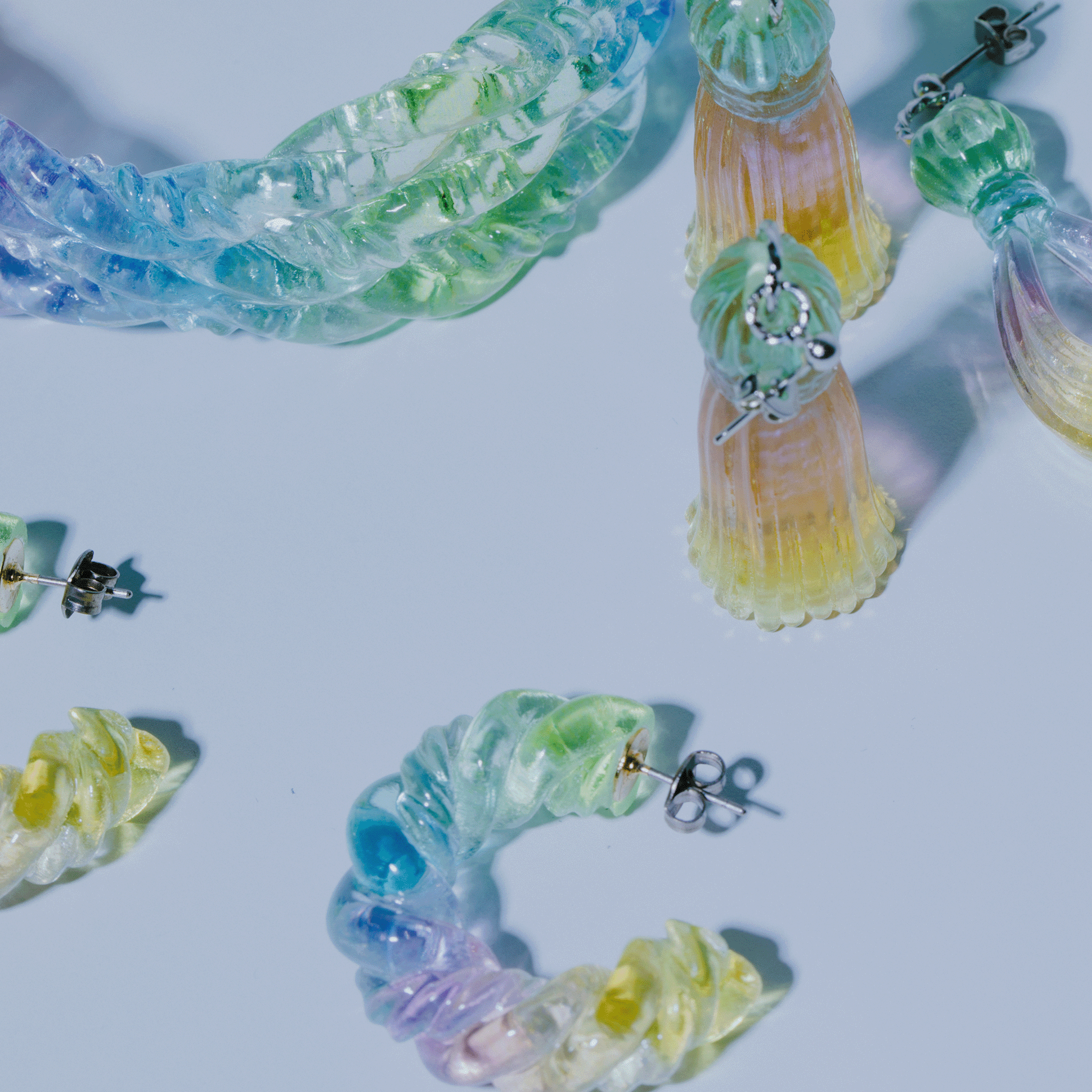 SEASIDE ROPE EARRINGS