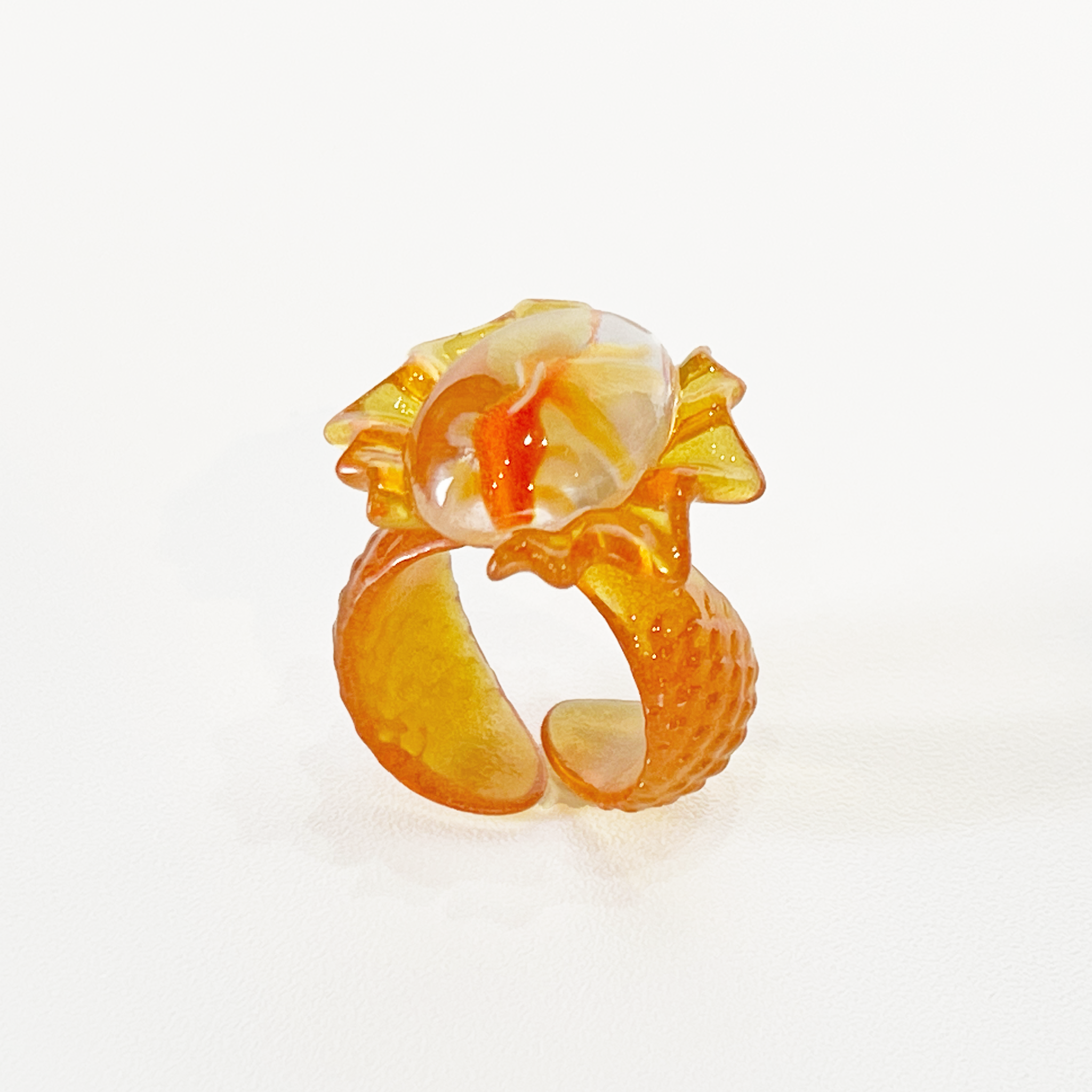 Goldfish Frame Ring Orange【予約販売：2026年3月～5月発送予定】