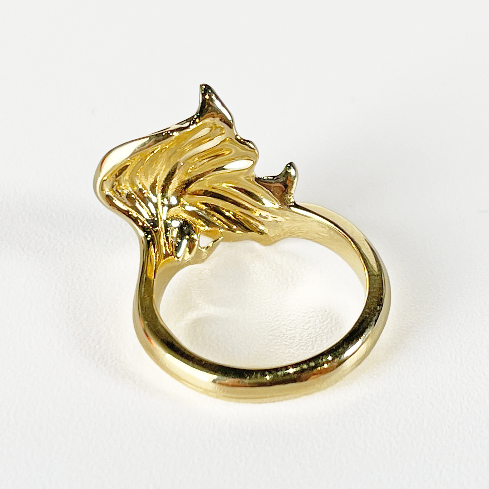 Goldfish Tail Ring Gold【予約販売：2026年3月～5月発送予定】