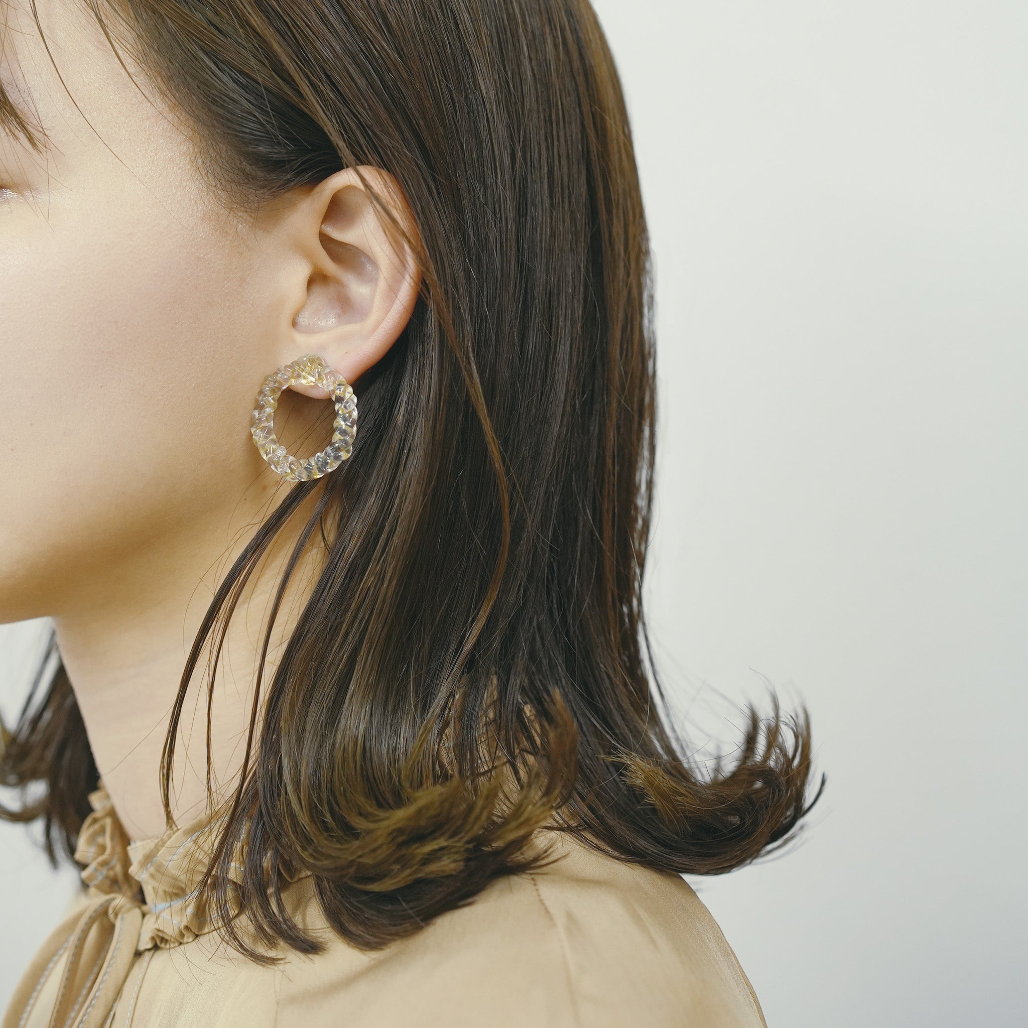 ROPE EARRINGS CIRCLE