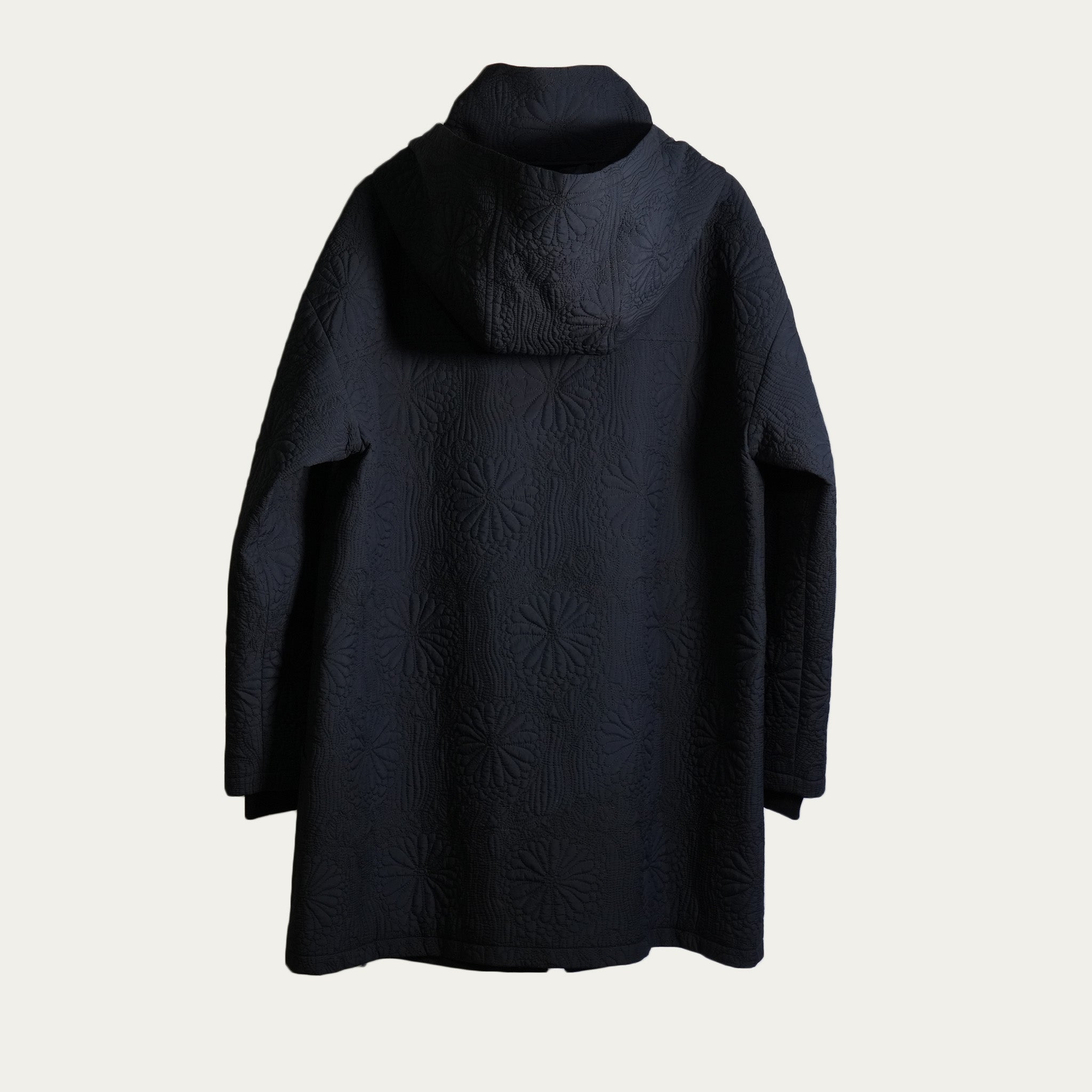 KIKU quilted jacket Black
