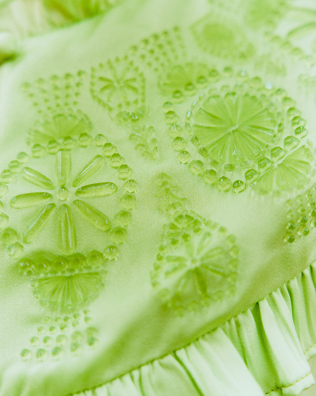 3D-printed Miyazaki Fruits Blouse Hamayu Green [PRE-ORDER]
