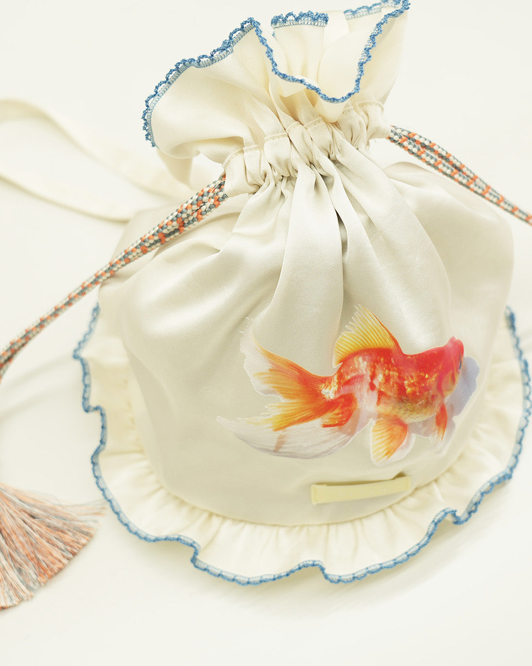 Goldfish Bowl Draw String Bag Red Goldfish [PRE-ORDER]