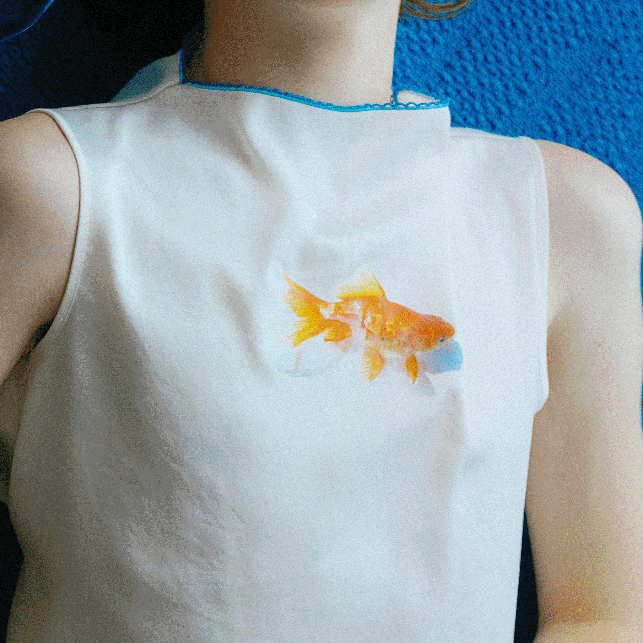 Goldfish bowl tank top Red Goldfish【予約販売：2026年3月～5月発送予定】