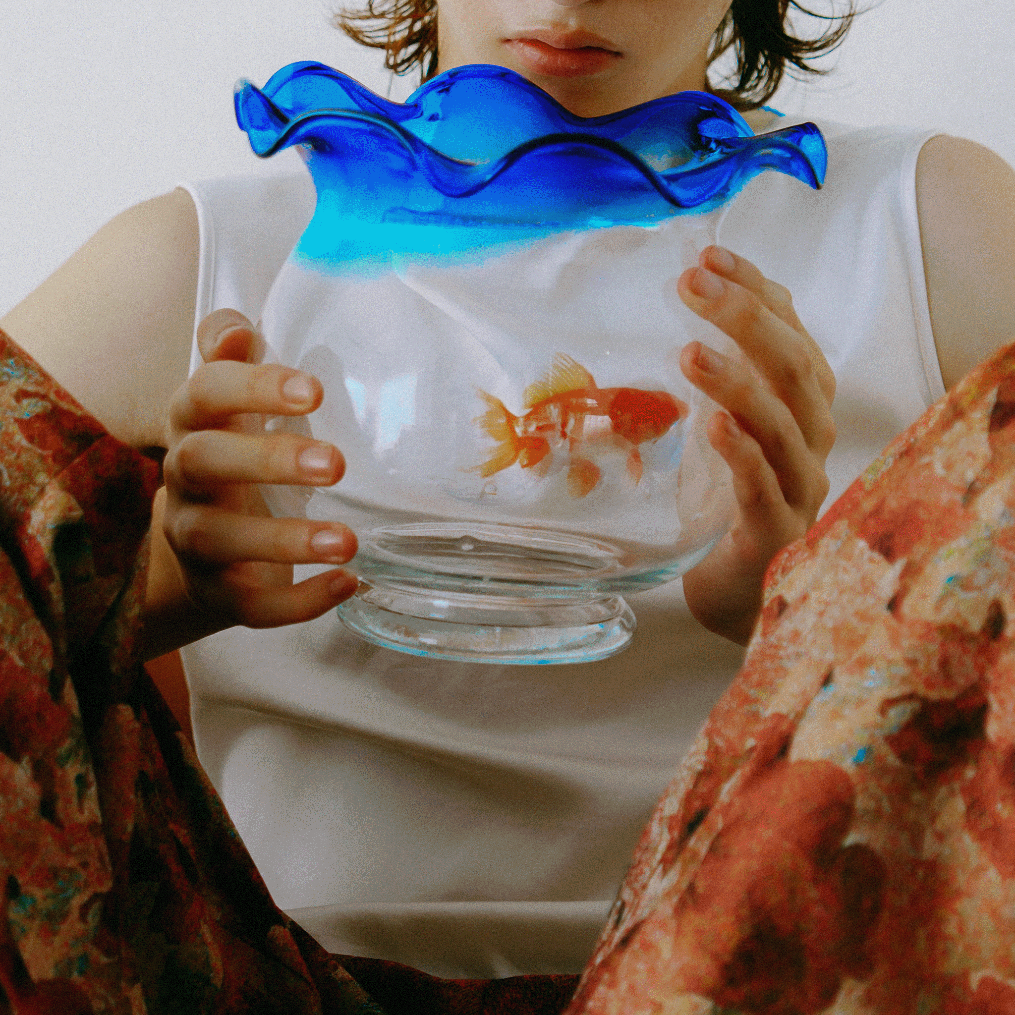 Goldfish bowl tank top Red Goldfish【予約販売：2026年3月～5月発送予定】