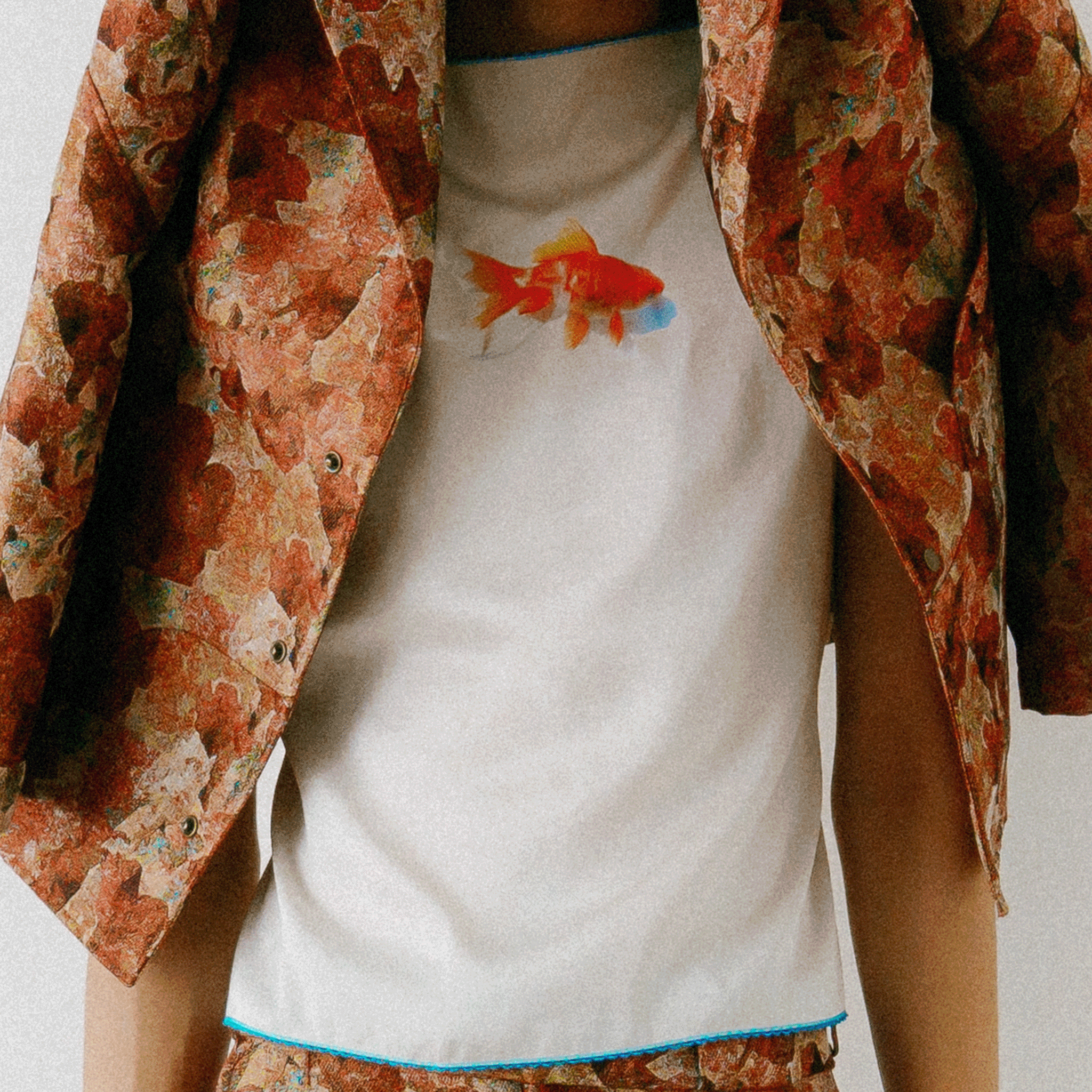 Goldfish bowl tank top Red Goldfish【予約販売：2026年3月～5月発送予定】