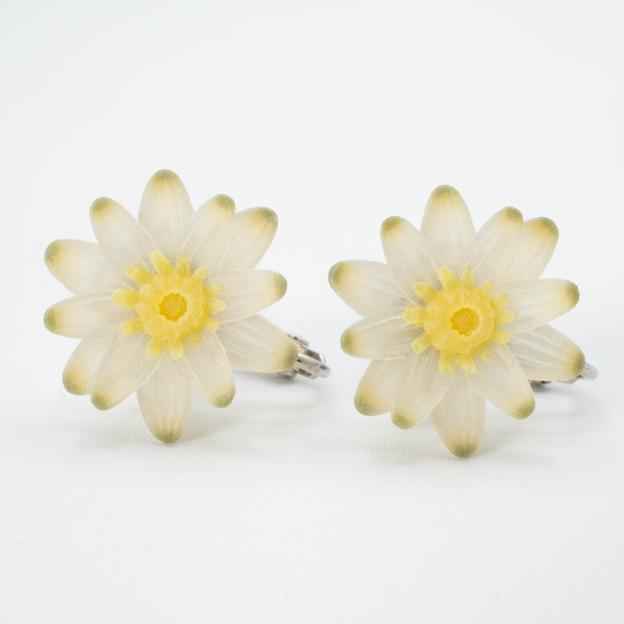 Water lily earrings - S -