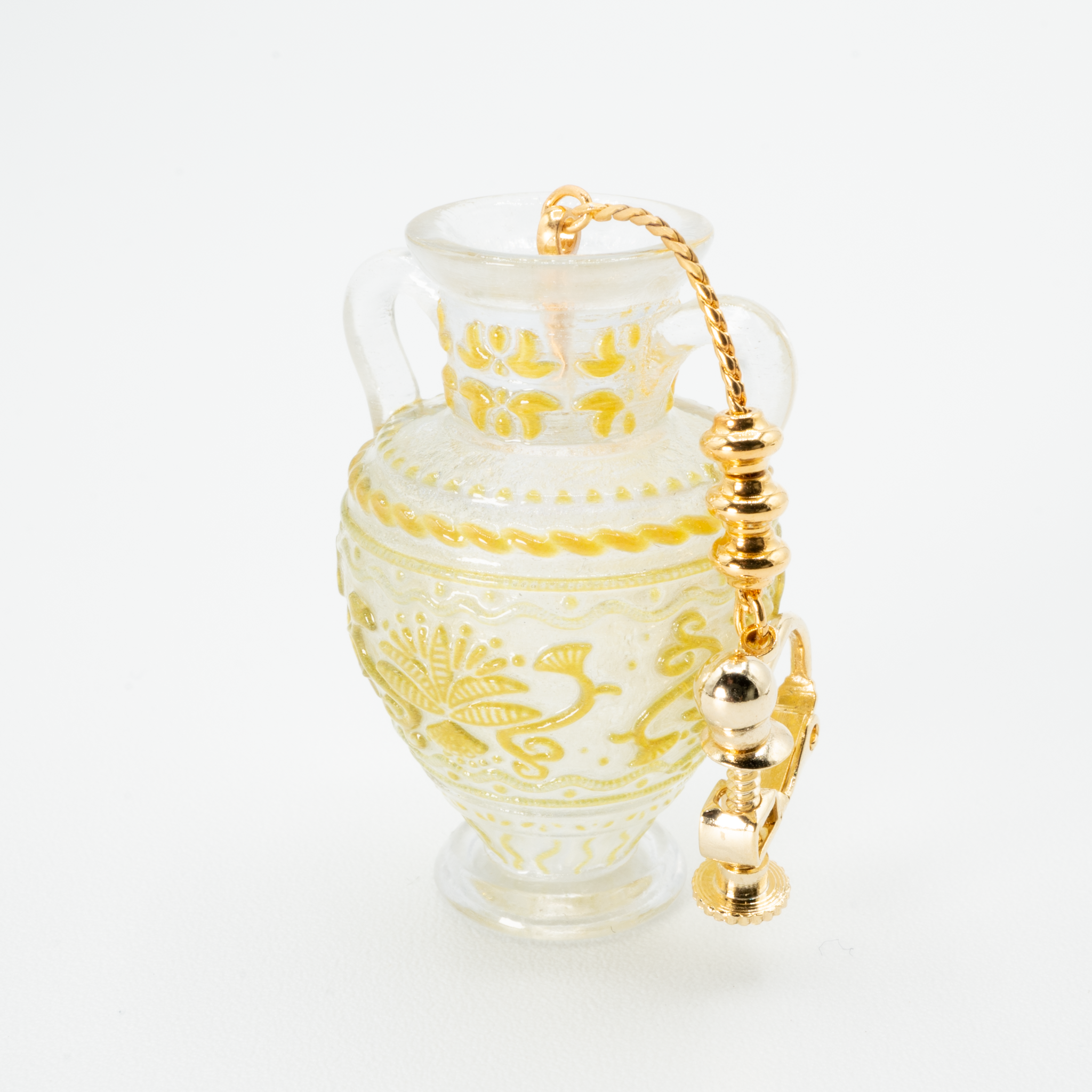 Flower vase single earring