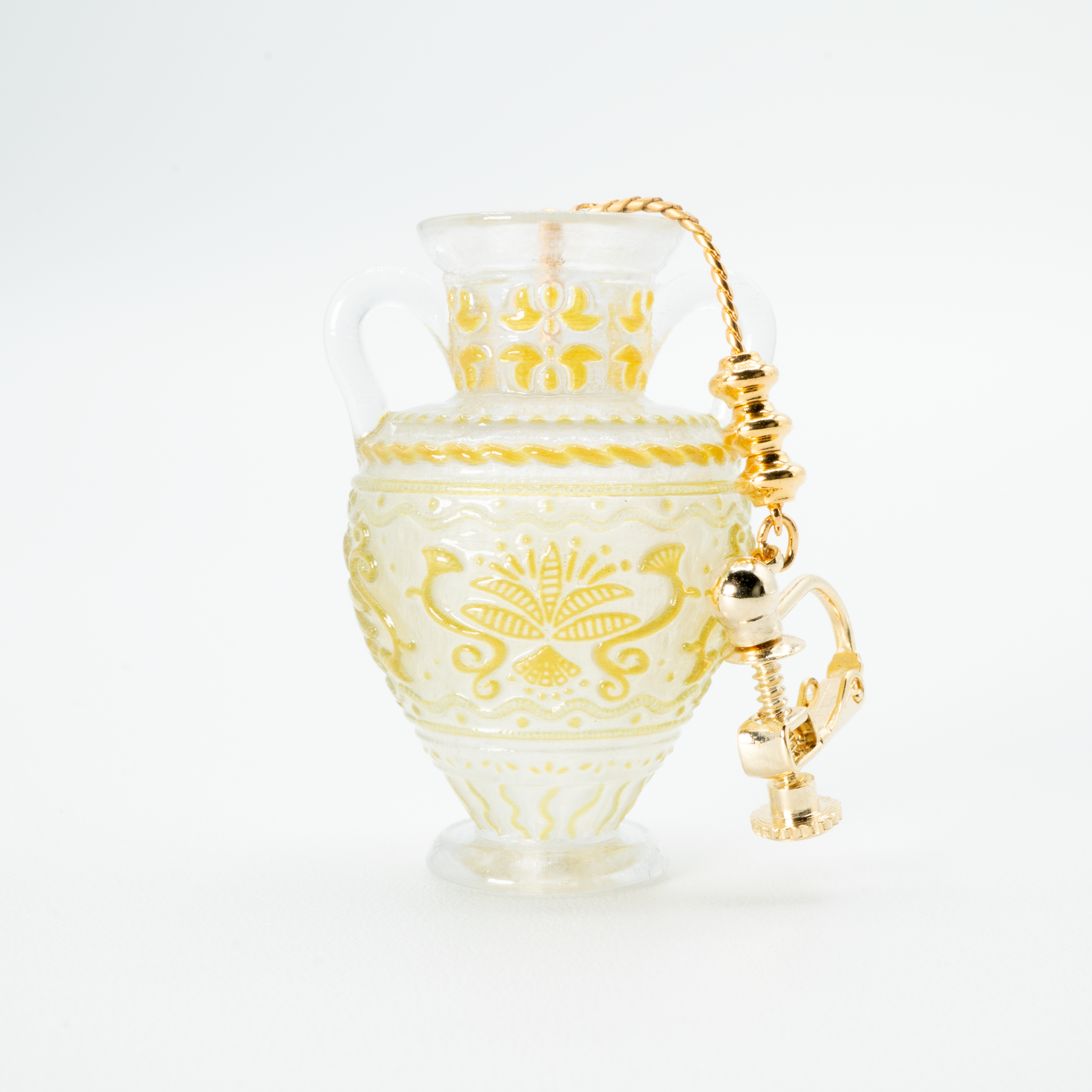 Flower vase single earring