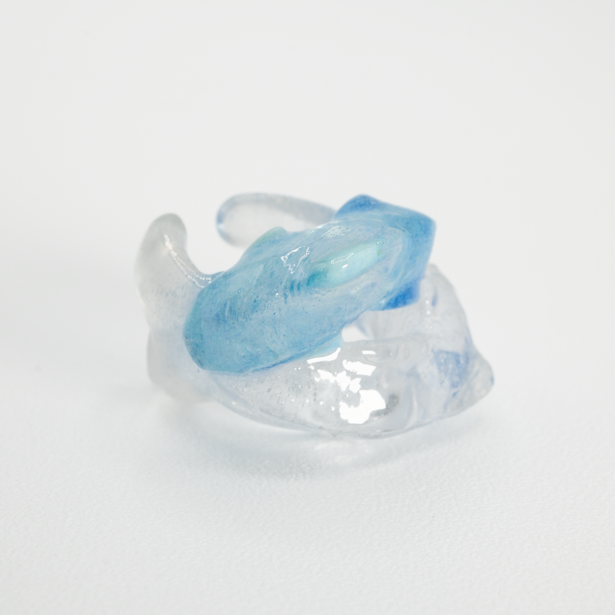 Double fish ear cuff