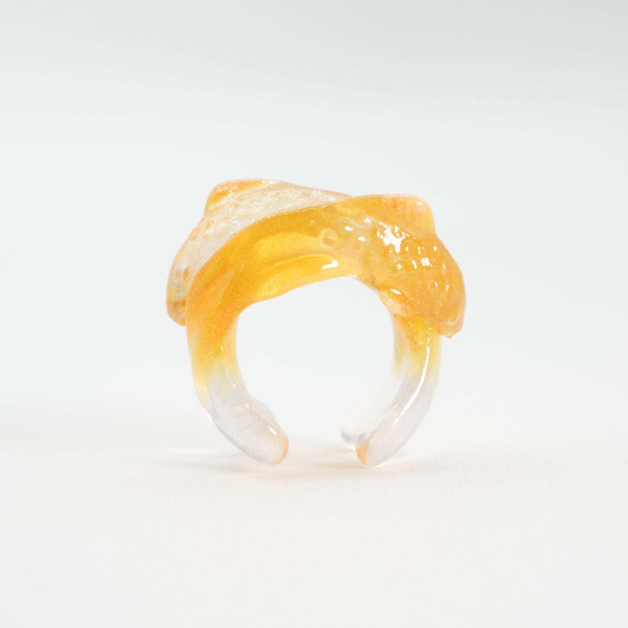 Double fish ear cuff