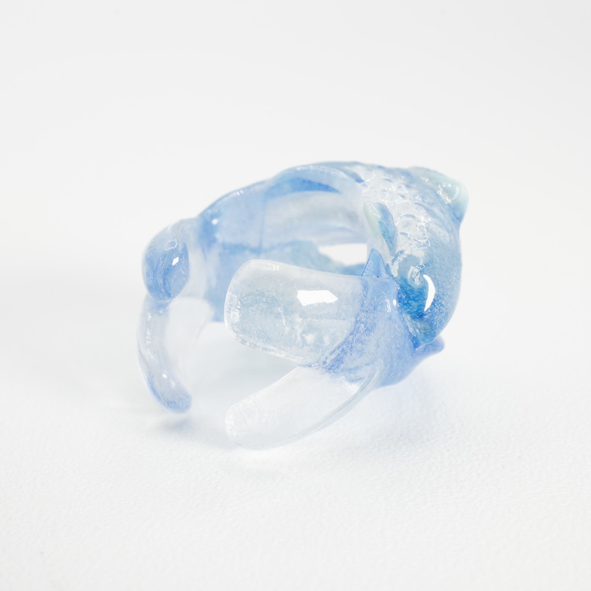 Double fish ear cuff
