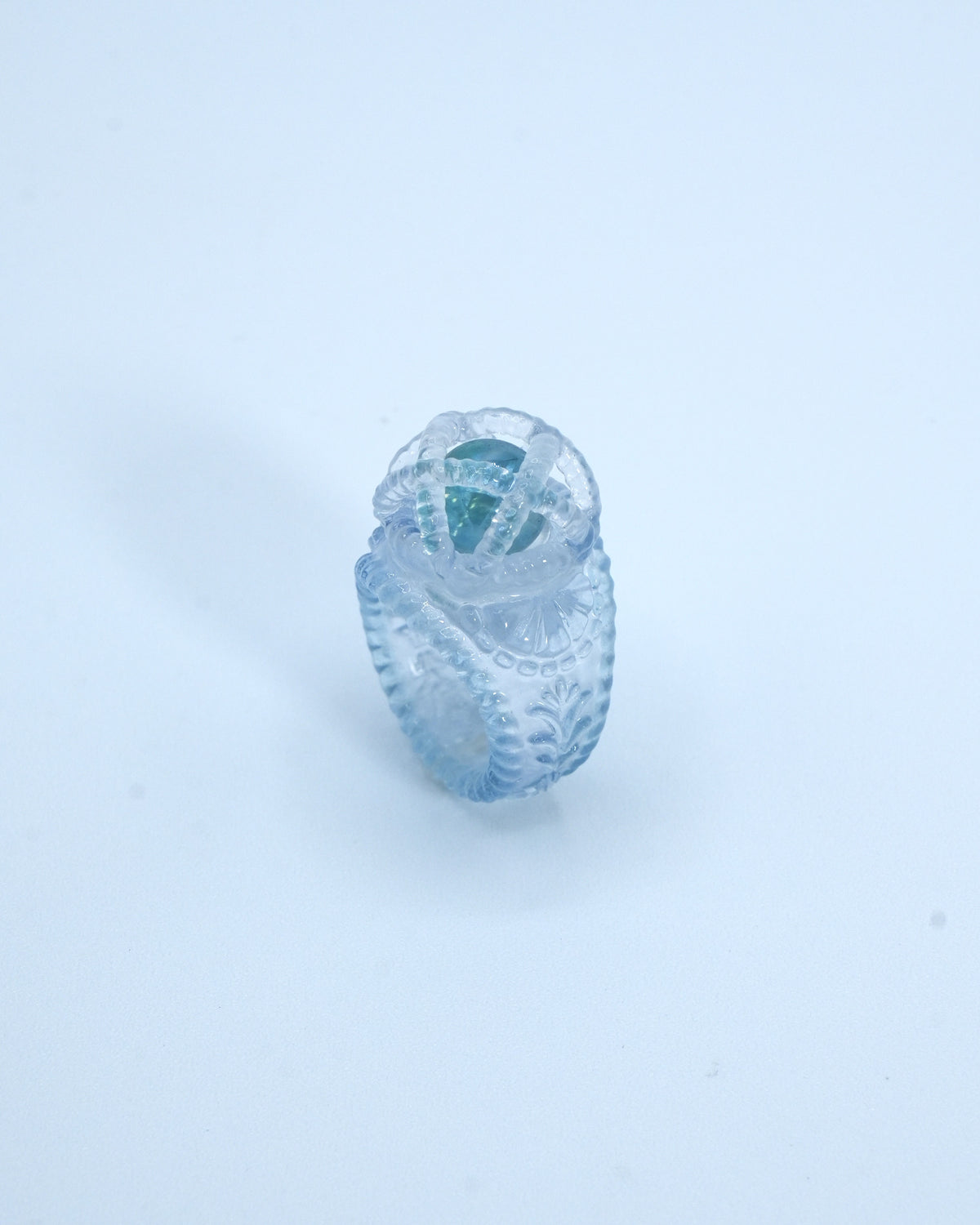 FRUITS BASKET FRAME RING Aqua [PRE-ORDER]