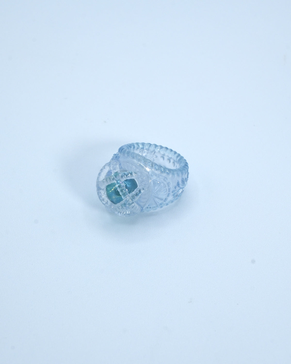 FRUITS BASKET FRAME RING Aqua [PRE-ORDER]