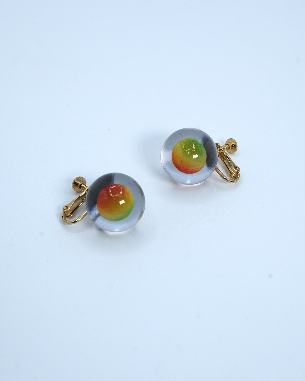 DROP EARRINGS Mango Red [PRE-ORDER]