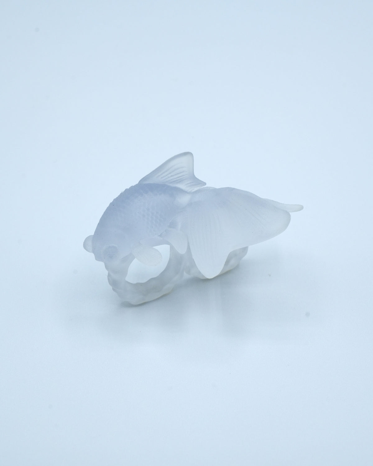 DEMEKIN GOLD FISH RING Clear Matte [PRE-ORDER]