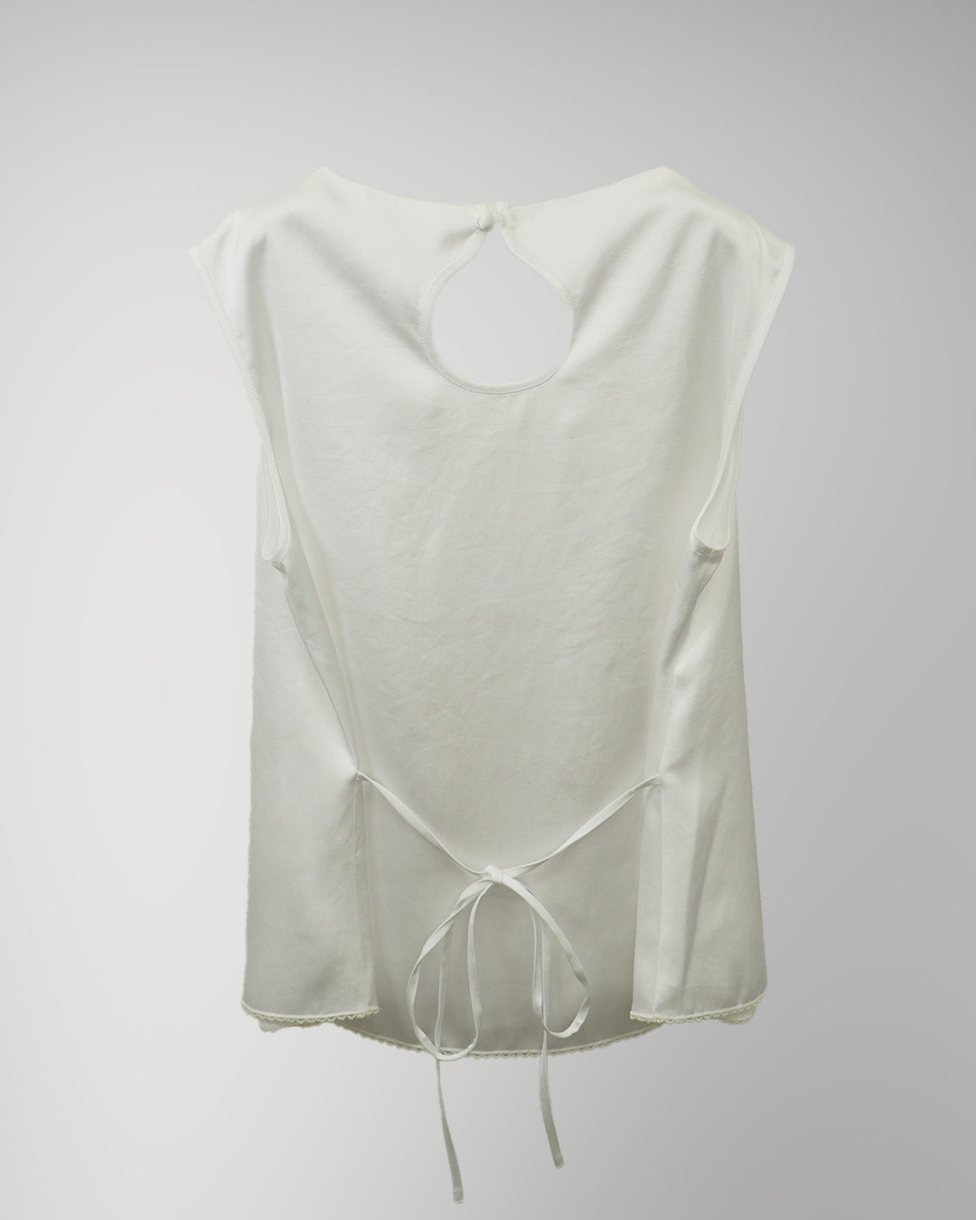 Goldfish Bowl Tank Top White Goldfish