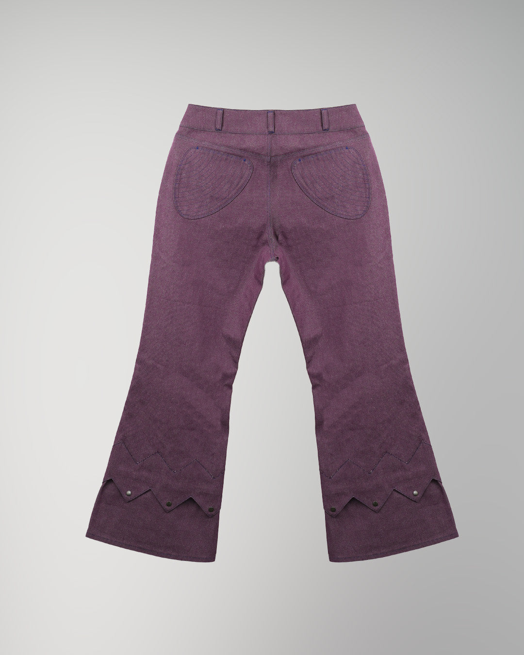 Goldfish Denim Trousers Purple