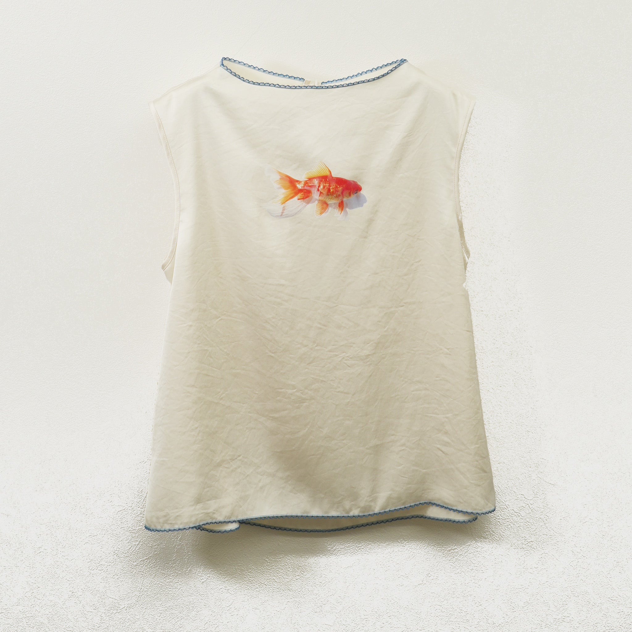 Goldfish bowl tank top Red Goldfish【予約販売：2026年3月～5月発送予定】
