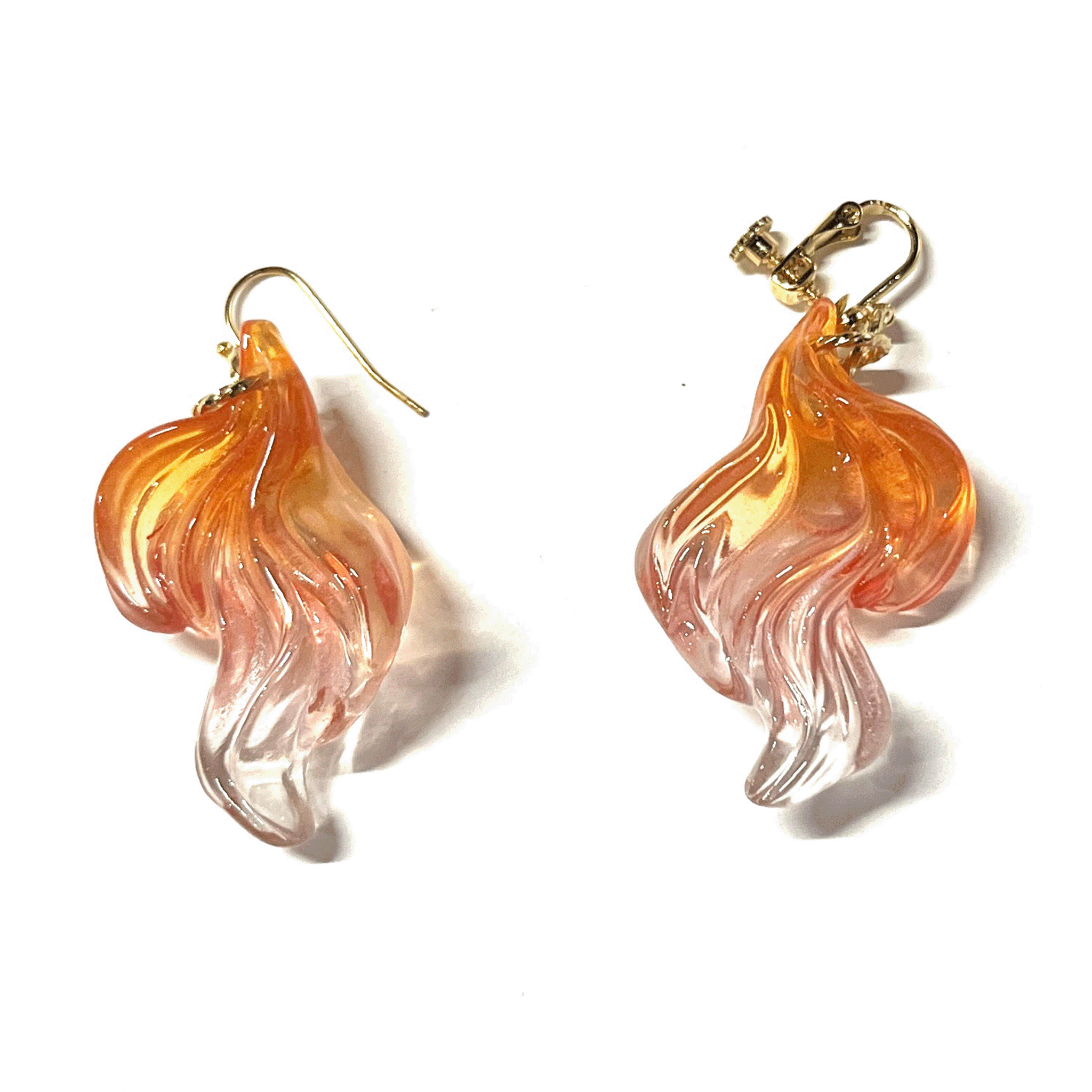 Goldfish Tail Earrings ( Set )【予約販売：2026年3月～5月発送予定】