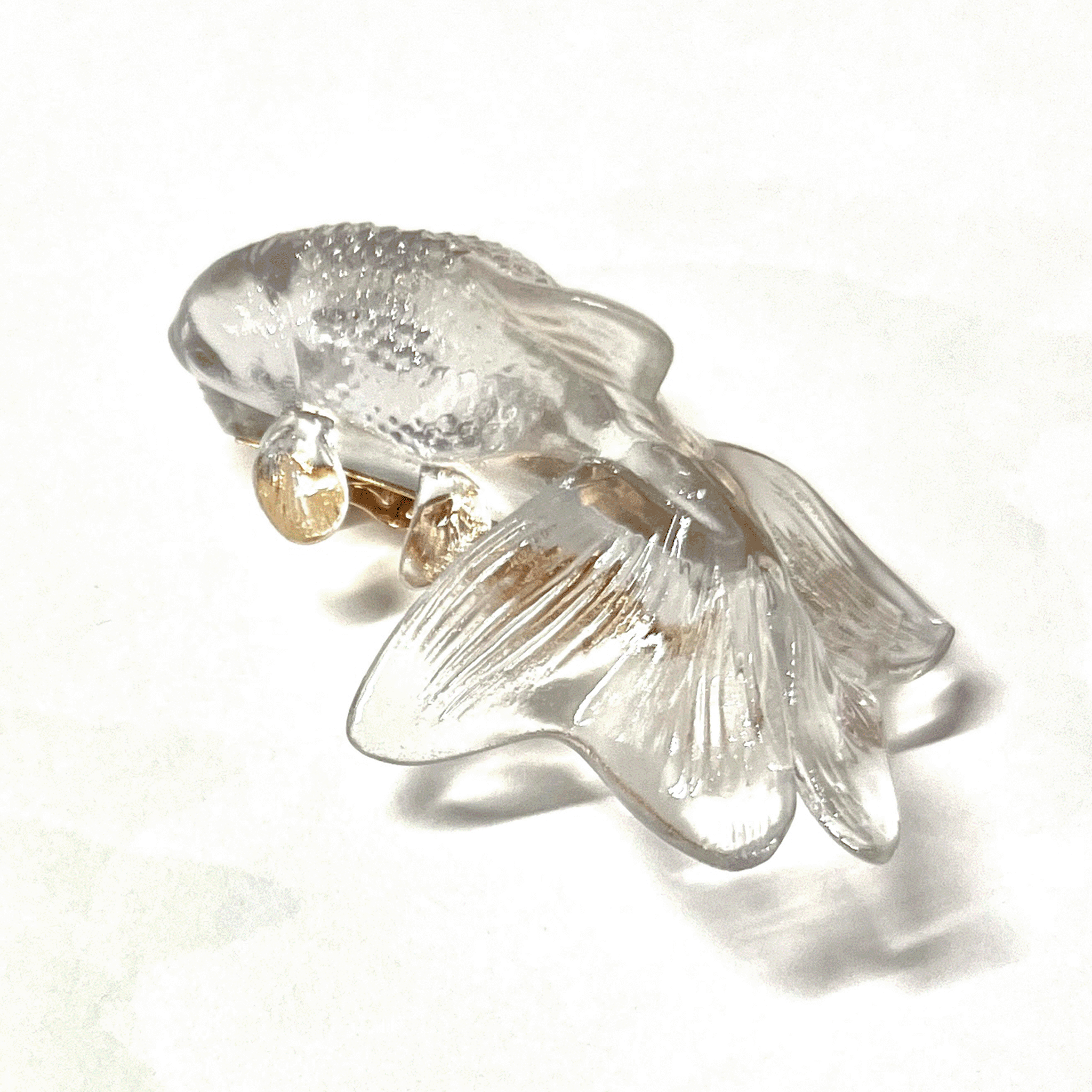 Goldfish Barrette Clear【予約販売：2026年3月～5月発送予定】