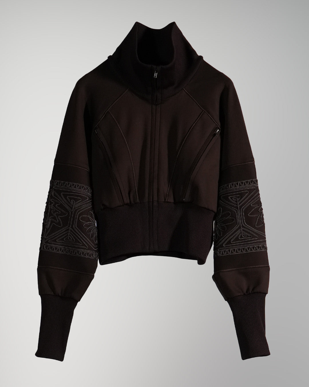 KIKU cropped tracksuit Chocolate【予約販売：2026年9月～10月発送予定】