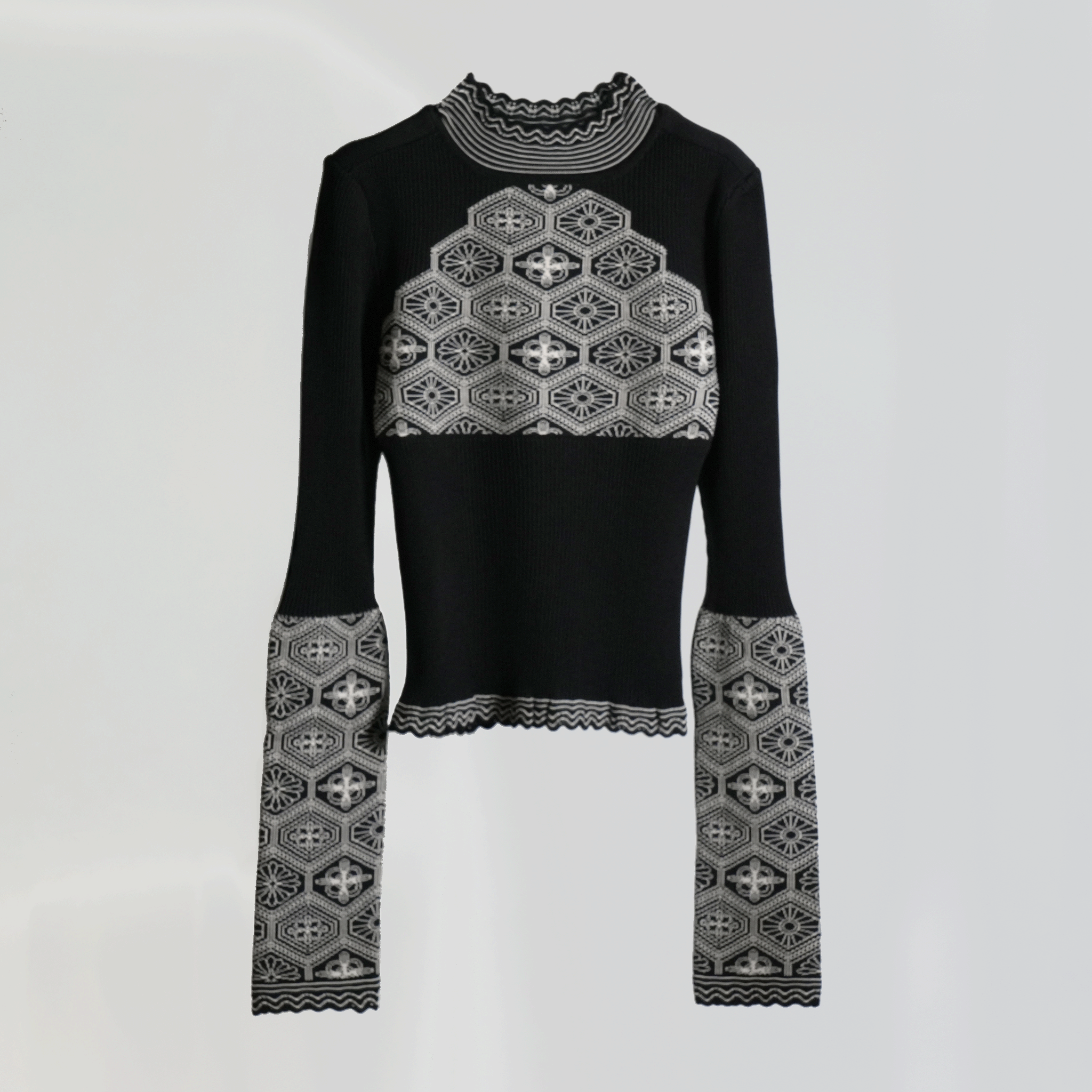 KIKU turtleneck Black